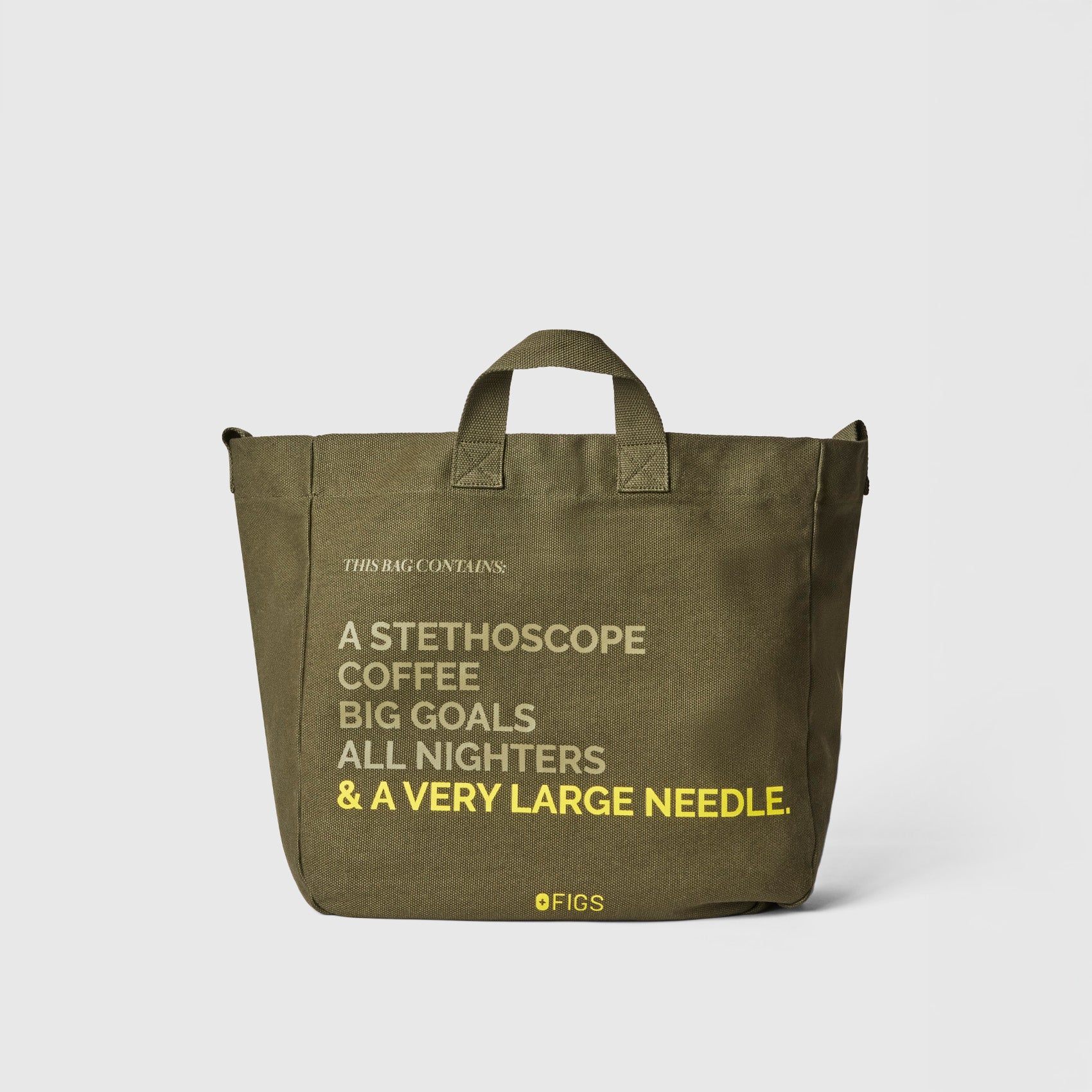 Spruce A Very Large Needle Tote