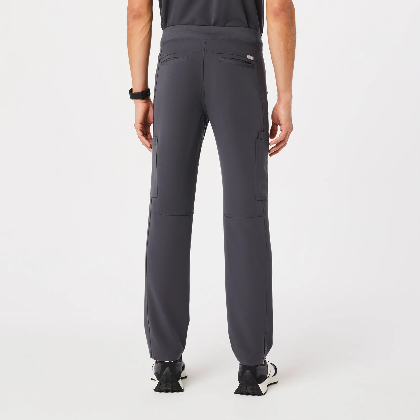 men's Charcoal Axim™ - Cargo Scrub Pants - Image 4