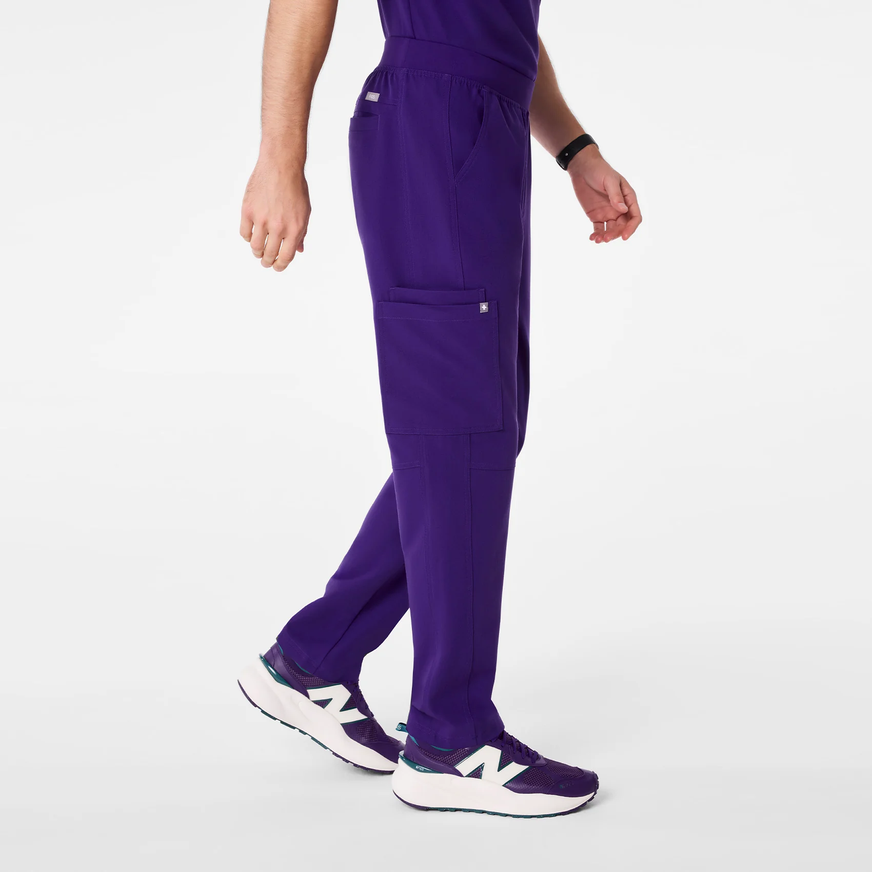 men's Purple Pulse Axim - Short Cargo Scrub Pant™ - Image 3
