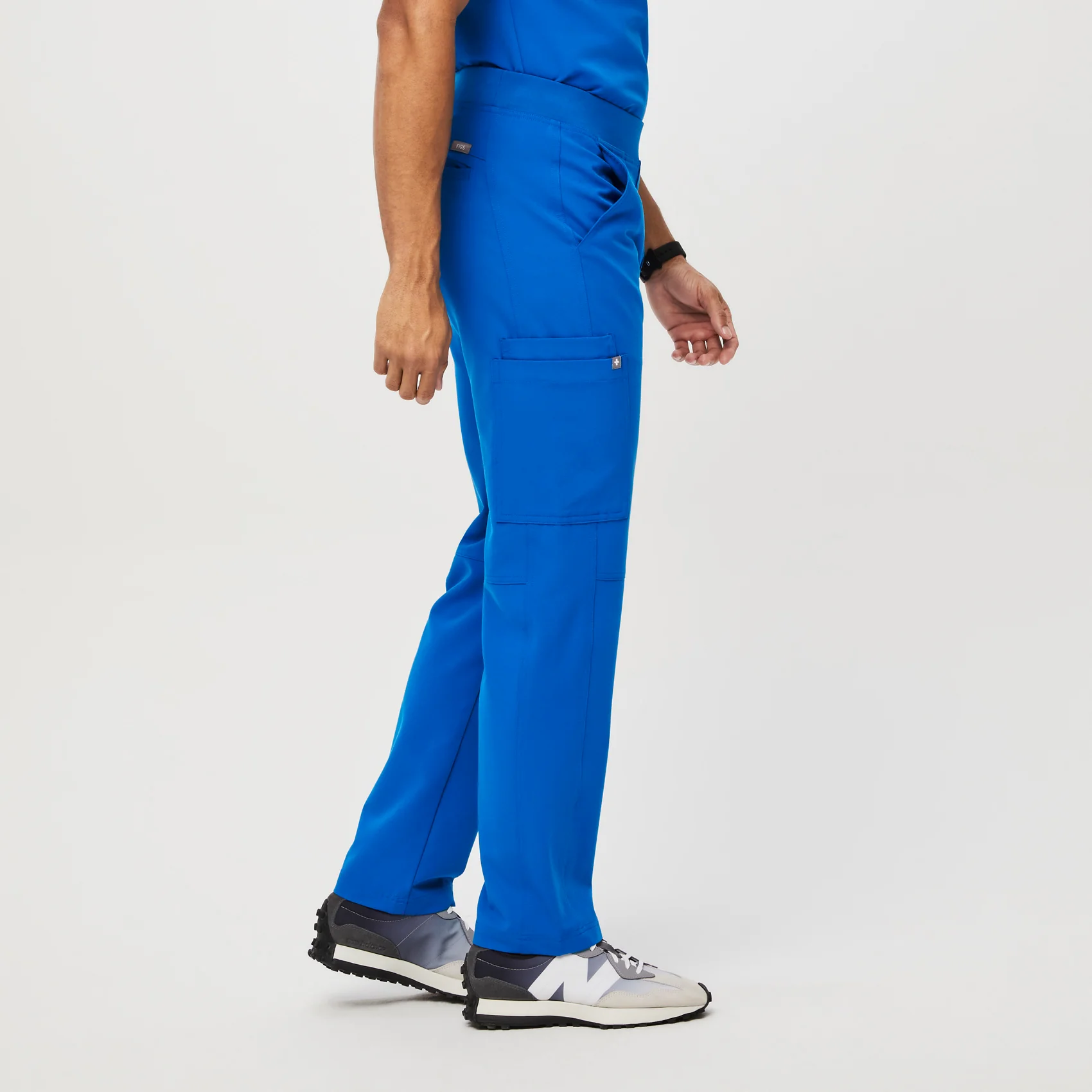 men's Royal Blue Axim™ - Tall Cargo Scrub Pants (3XL - 6XL) - Image 3