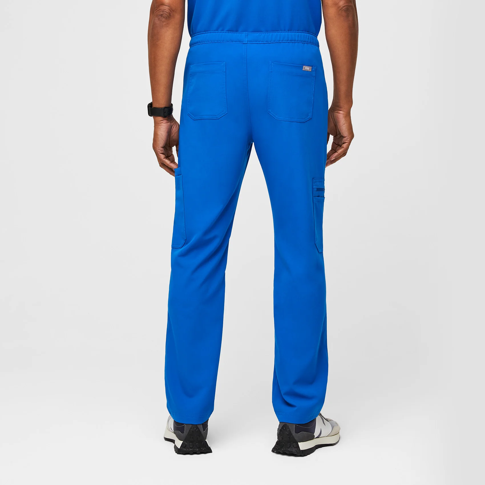 Men's Royal Blue Cairo™ - Tall Cargo Scrub Pants - Image 4