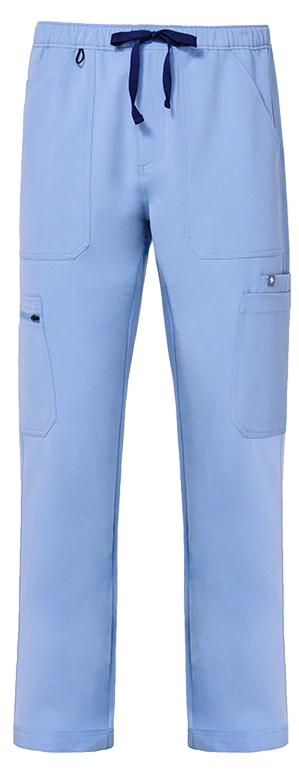 Men's Ceil Blue Cairo™ - Short Cargo Scrub Pants - Image 8