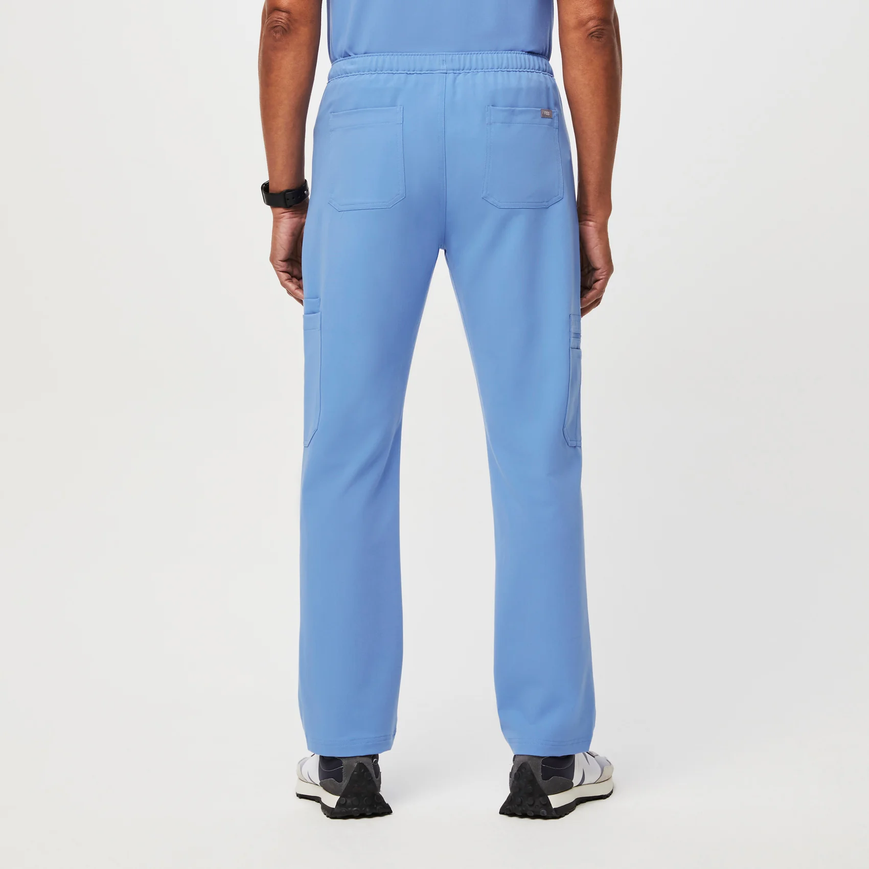 men's Ceil Blue Cairo™ - Short Cargo Scrub Pants (3XL - 6XL) - Image 4