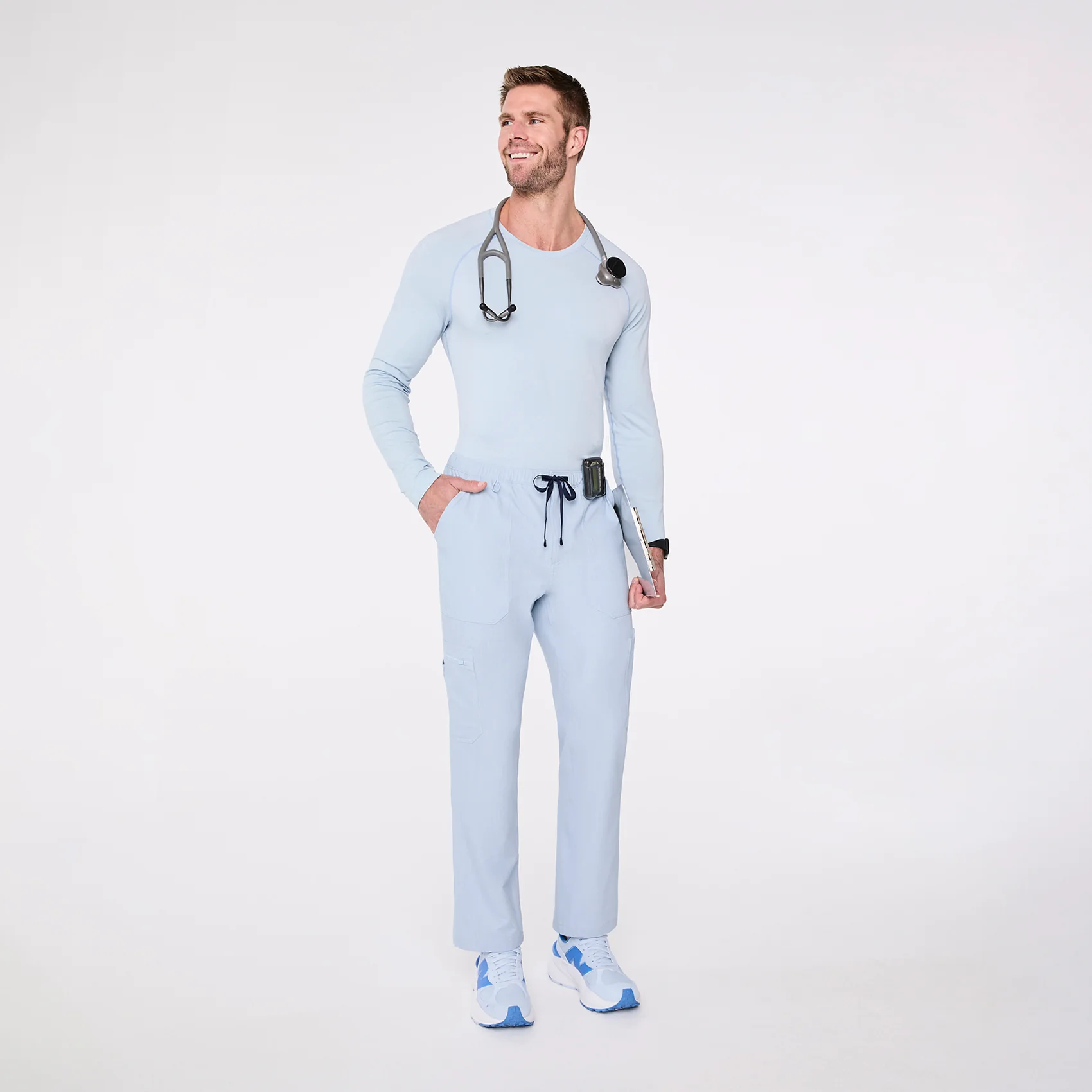 men's Chambray Cairo - Short Cargo Scrub Pant™ - Image 2
