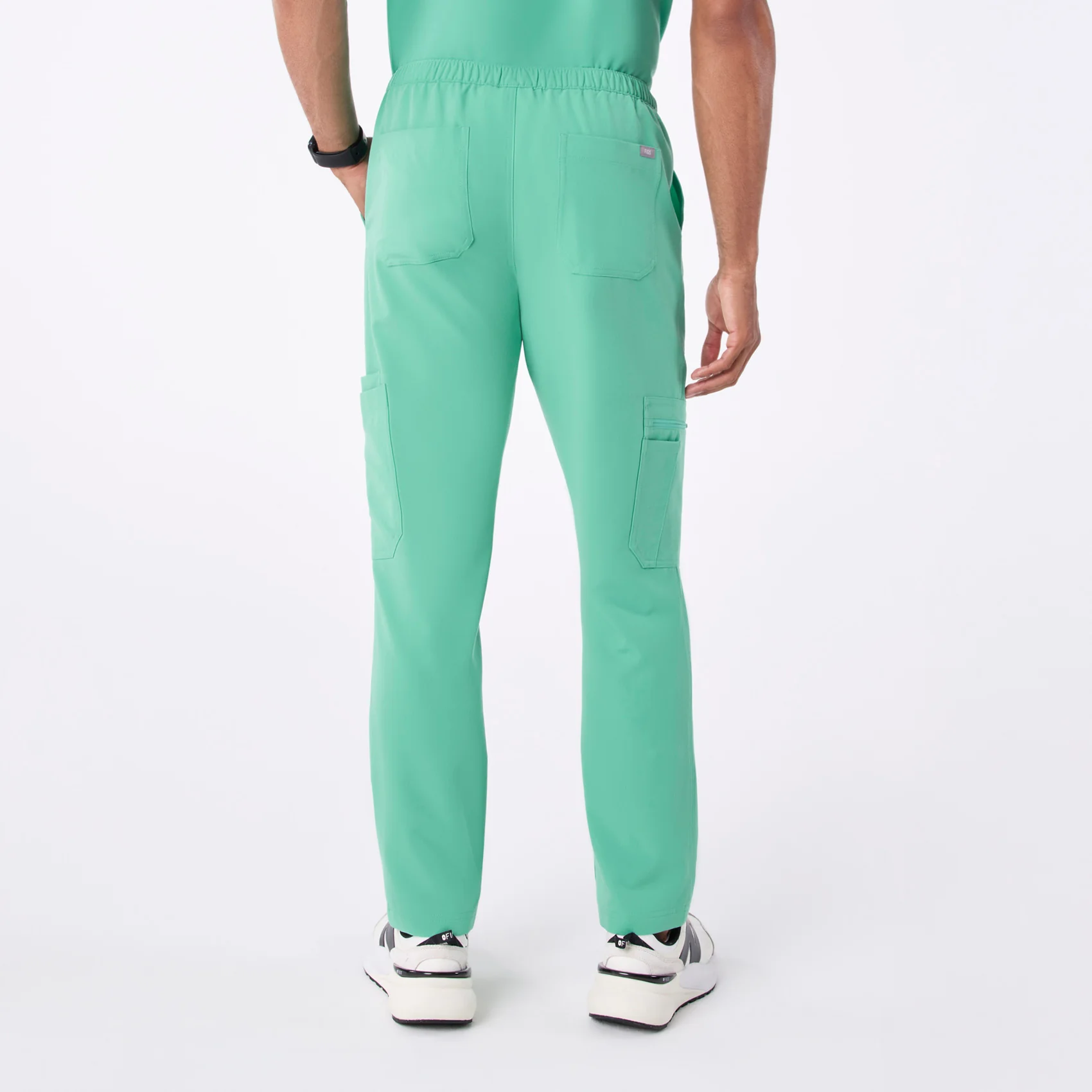 men's Surgical Green Cairo - Short Cargo Scrub Pant™ - Image 4