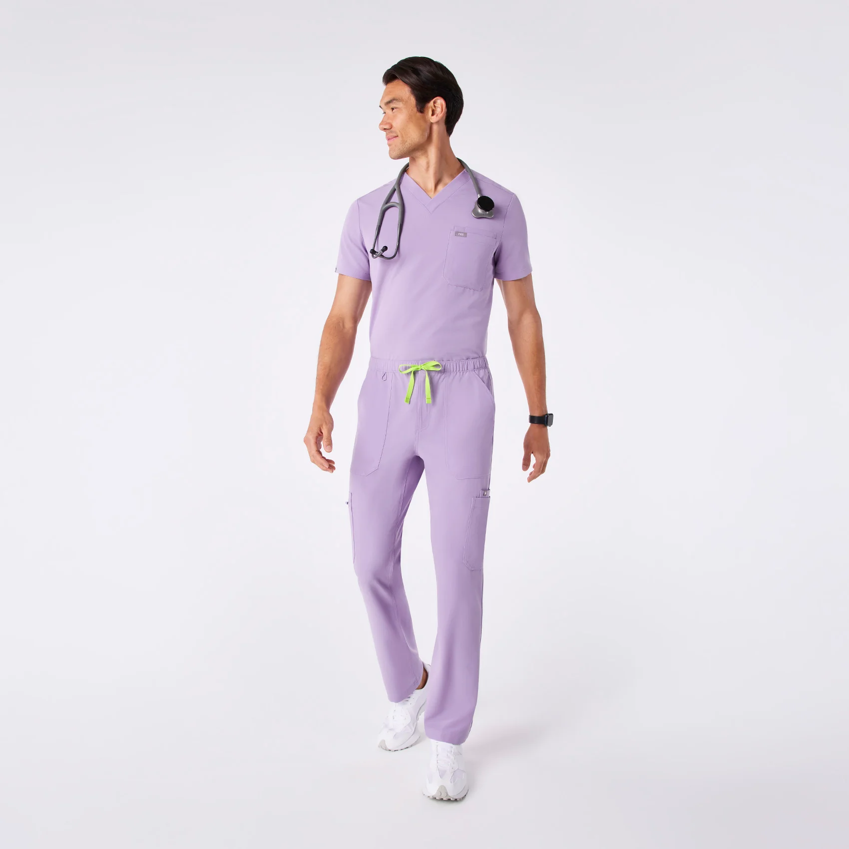 men's Lavender Dew Cairo - Tall Cargo Scrub Pant™ - Image 2