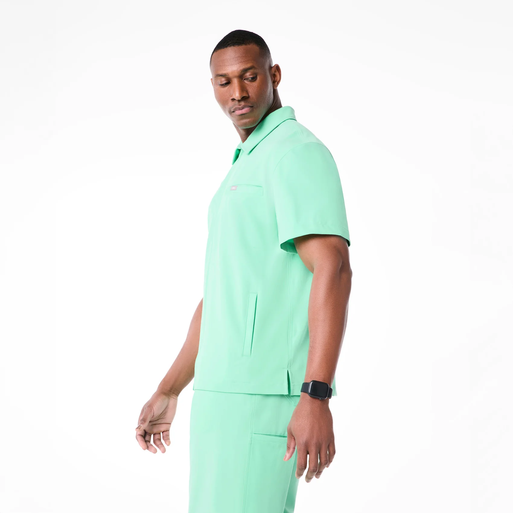 men's Mariner Carlisle Full Zip - Scrub Top - Image 3