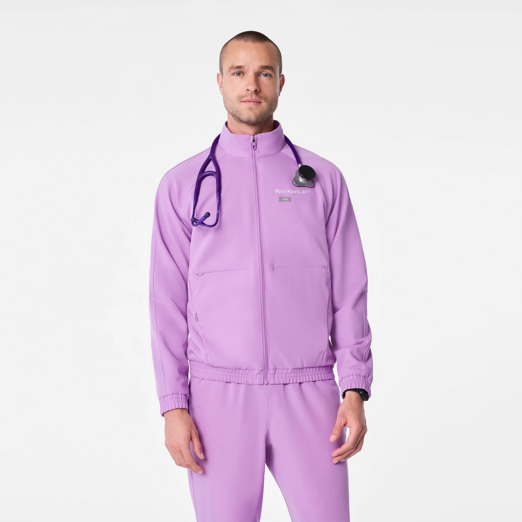 men's Wild Iris Cobaki - Scrub Jacket