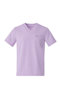 men's Lavender Dew Leon - Three-Pocket Scrub Top™ - Image 9