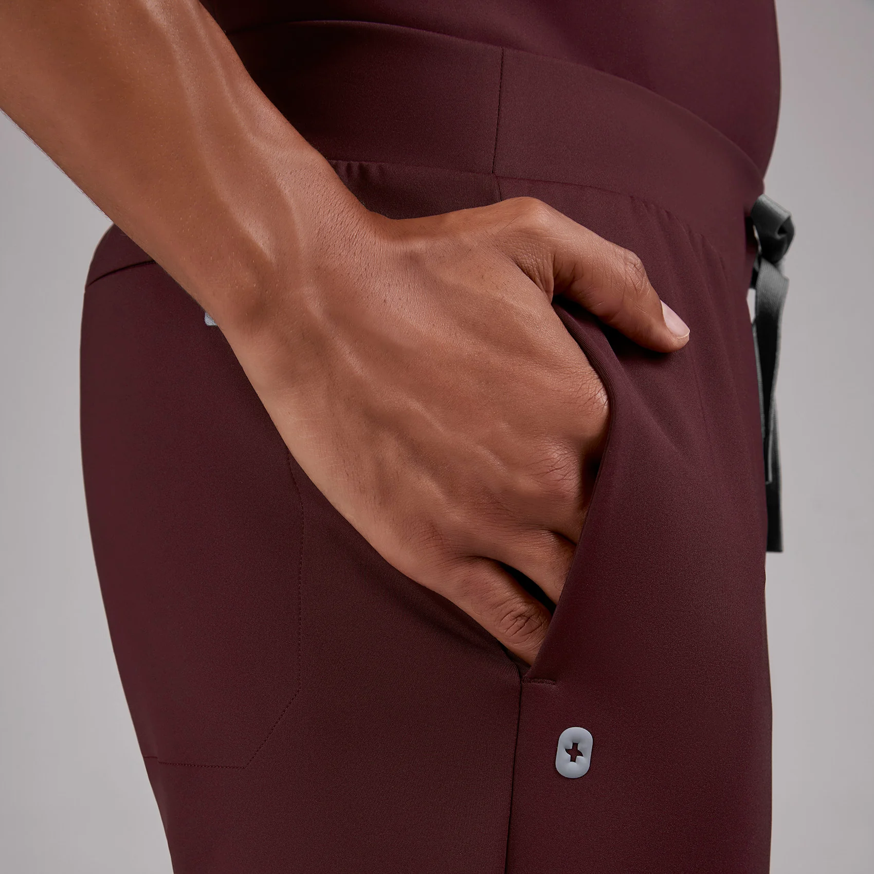 men's Burgundy Forster FORMx Jogger - Scrub Pant™ - Image 7