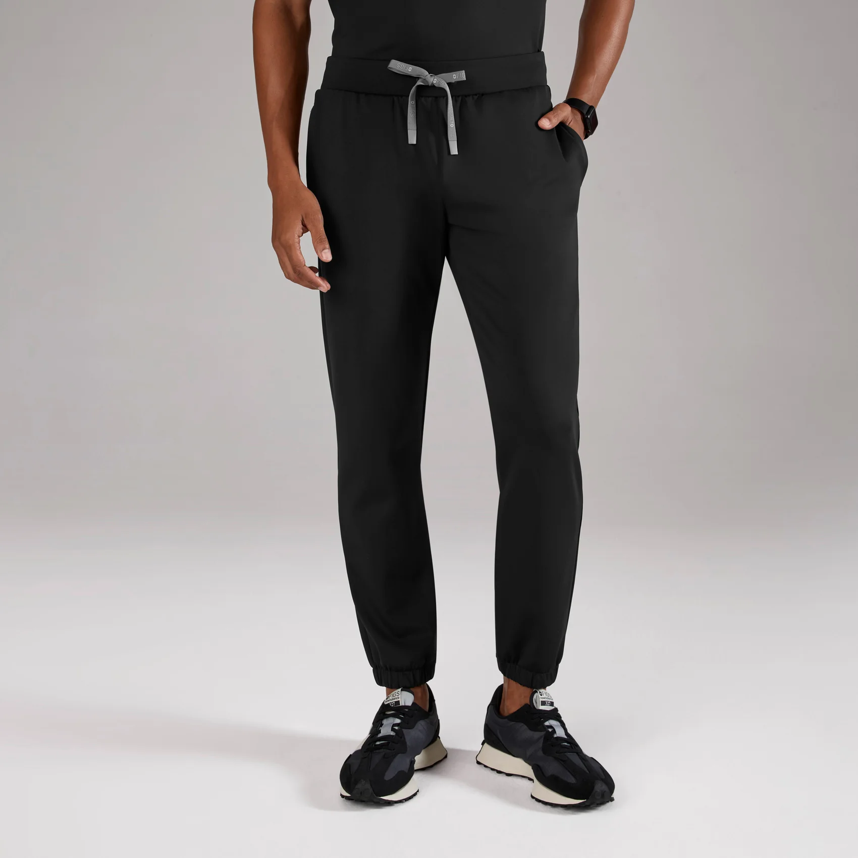 men's Black Forster FORMx Jogger -Tall Scrub Pant™