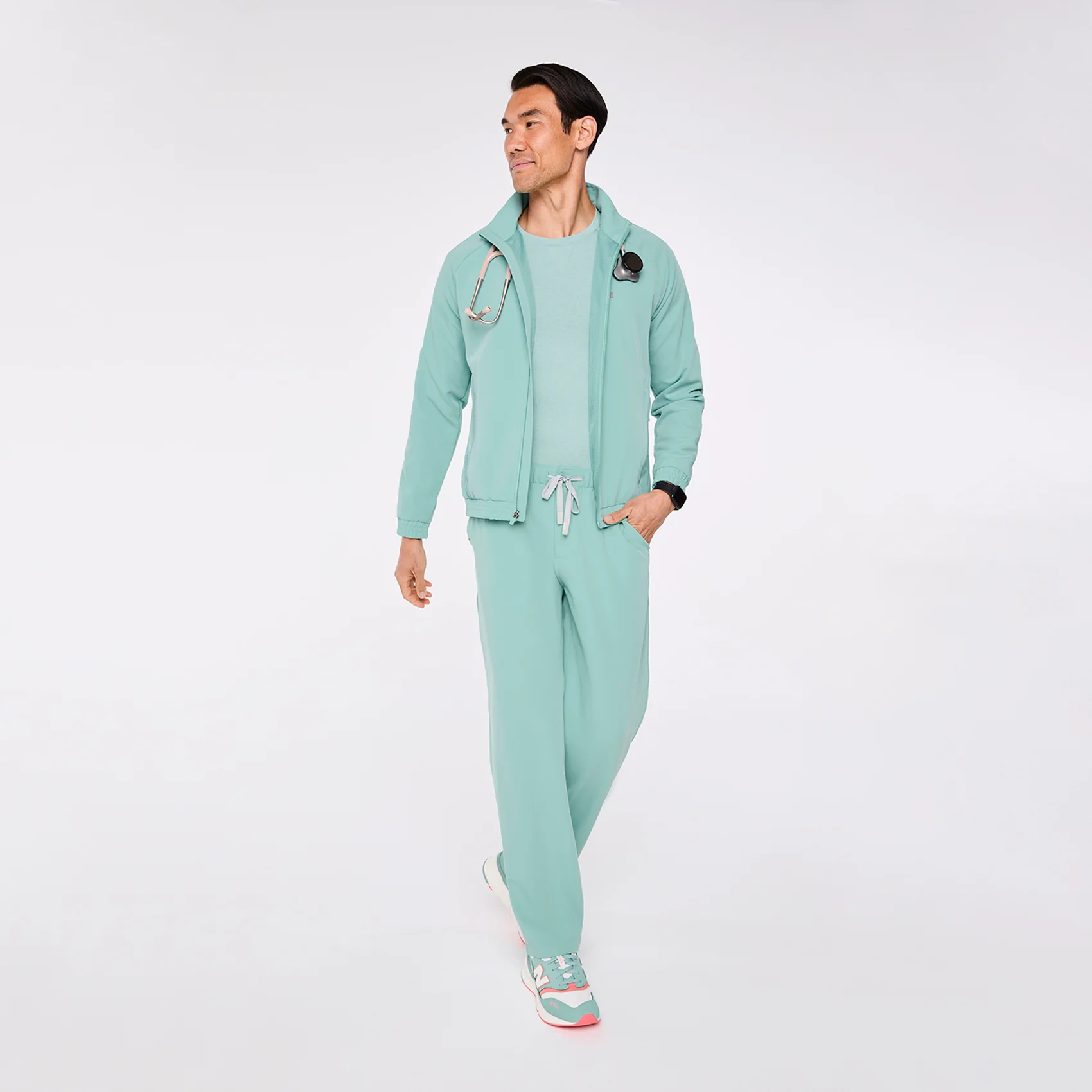 men's Seaglass Halcott Relaxed Straight Leg - Scrub Pant - Image 2