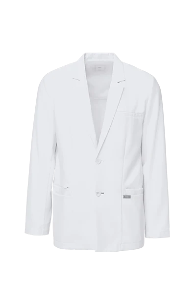 Men's White Harlem - Short Lab Coat - Image 12