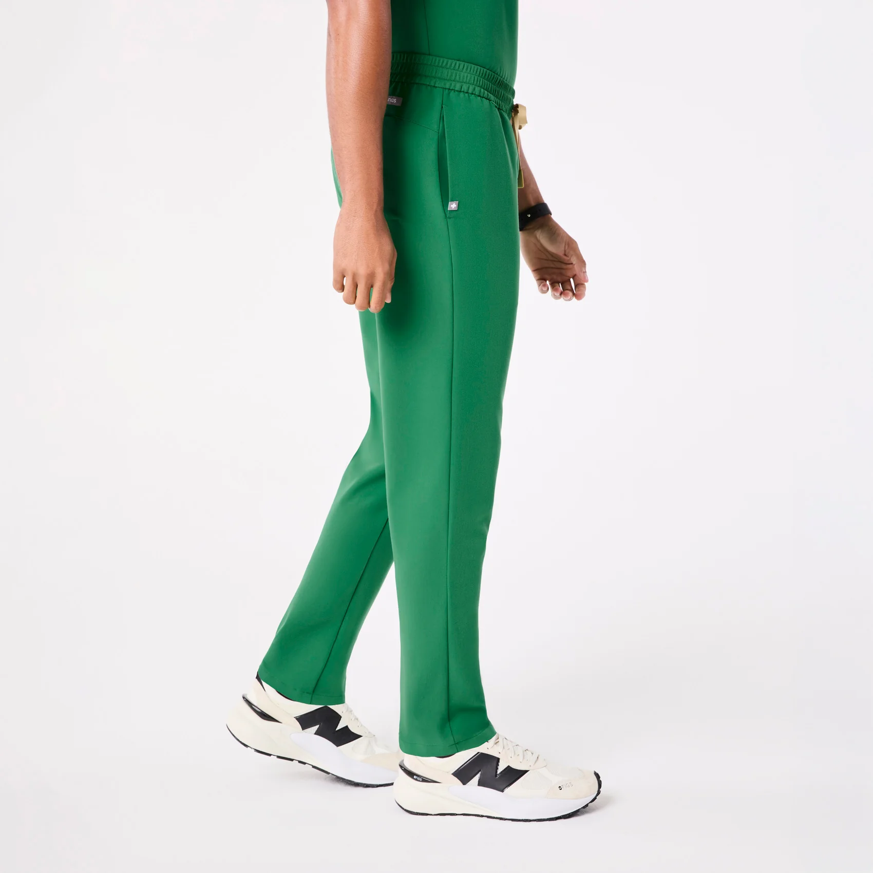 men's Indocyanine Green Lloyd Slim Tapered - Short Scrub Pant - Image 3