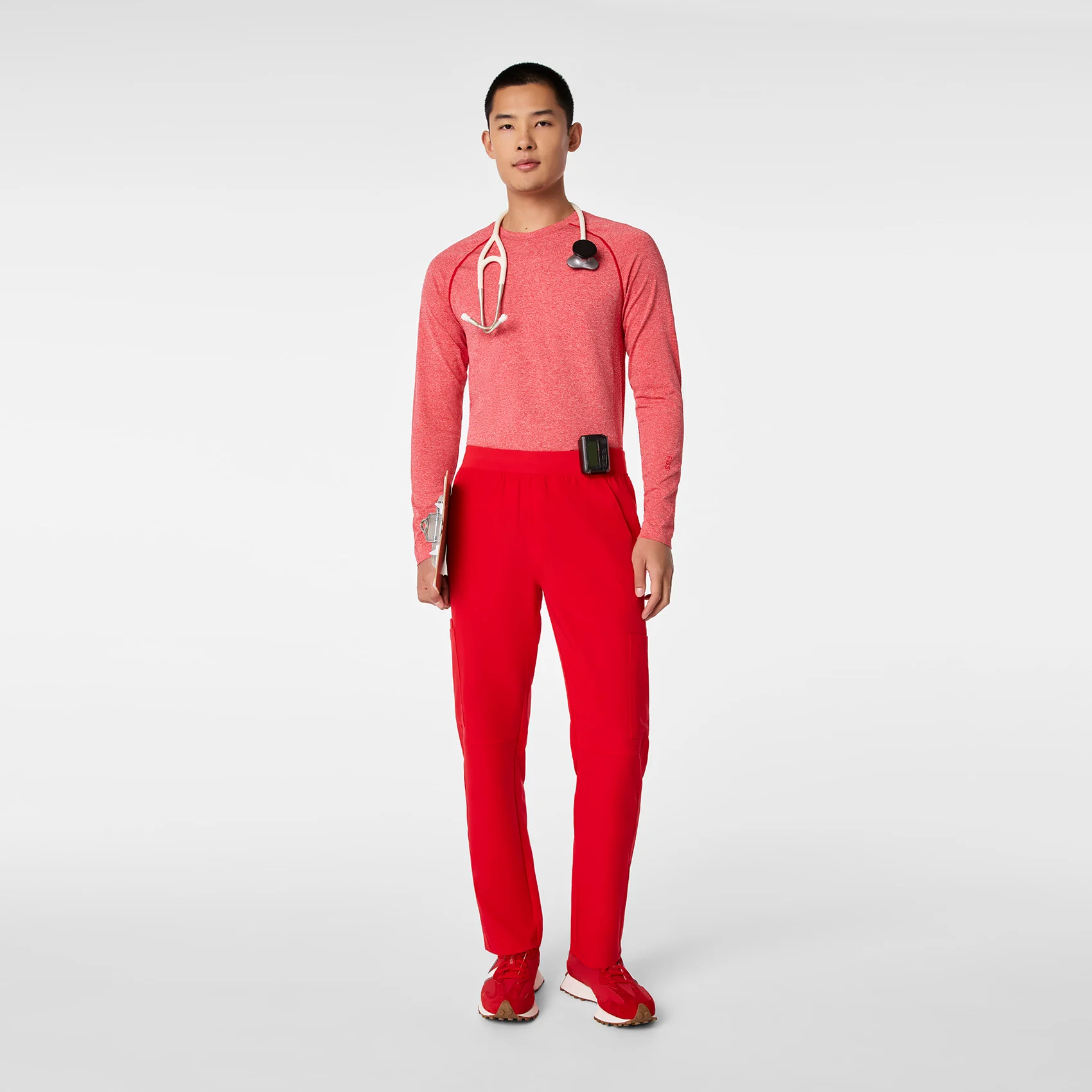 men's Lunar New Year Pop Red Axim - Cargo Scrub Pant™ - Image 2