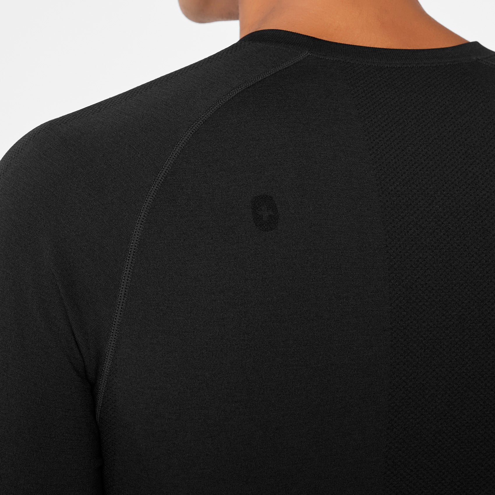 men's Black Makato Seamless ¾ Sleeve - Underscrub - Image 5