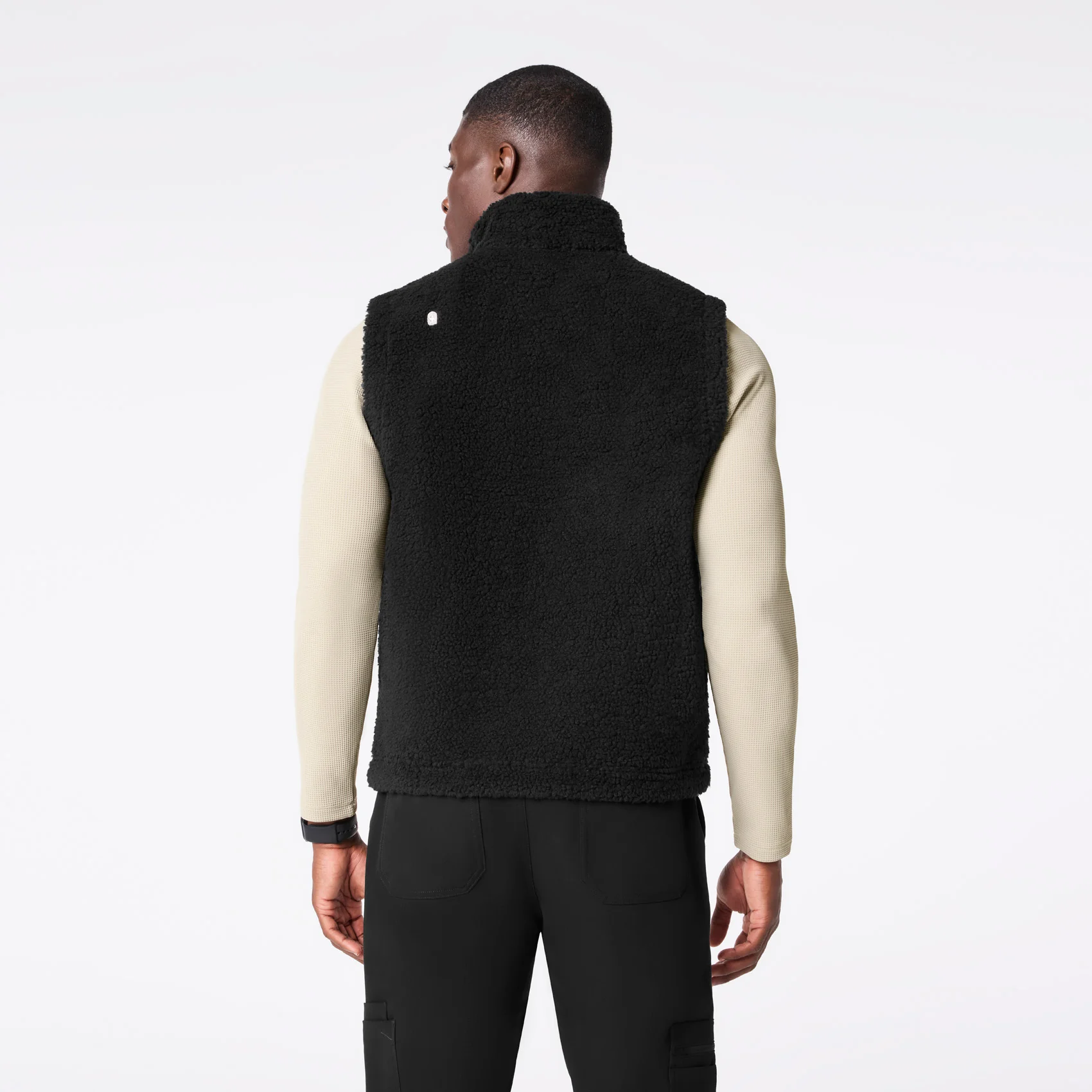 men's Black On-Shift High Pile Vest™ - Image 4
