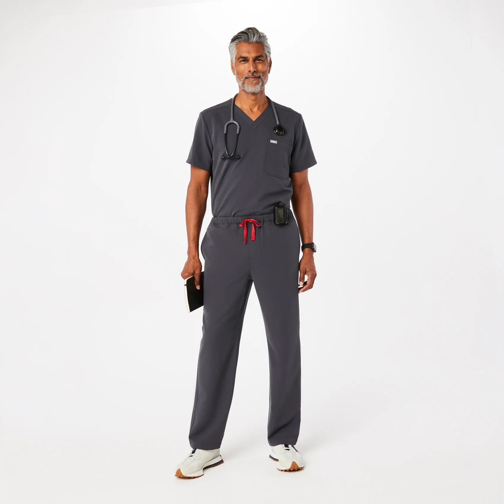 men's Charcoal Pisco™ - Basic Scrub Pants - Image 2