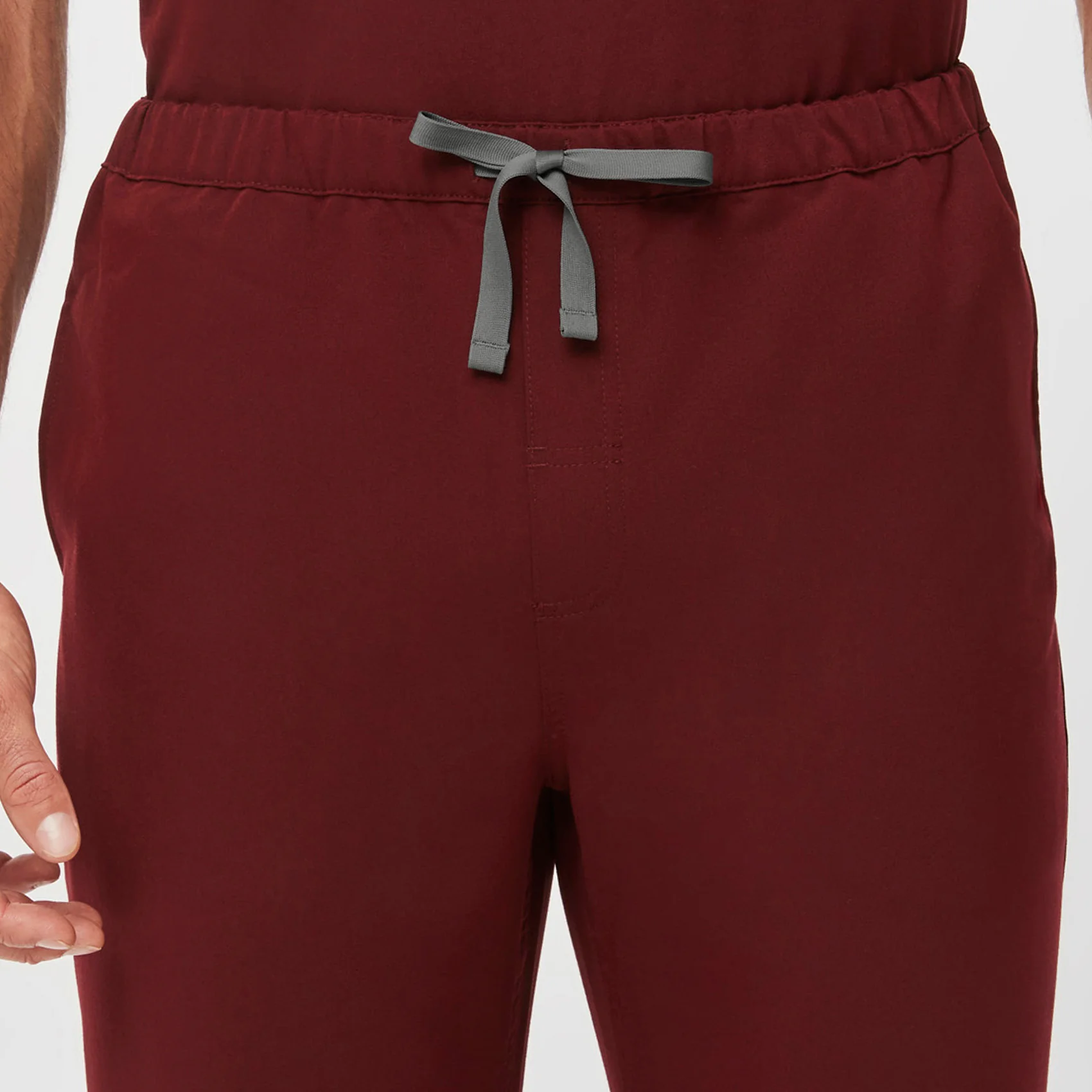 men's Burgundy Pisco™ Basic Scrub Pants (3XL - 6XL) - Image 5