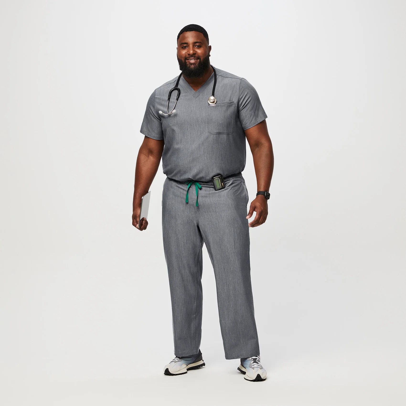 men's Graphite Pisco™ Basic Scrub Pants (3XL - 6XL) - Image 2