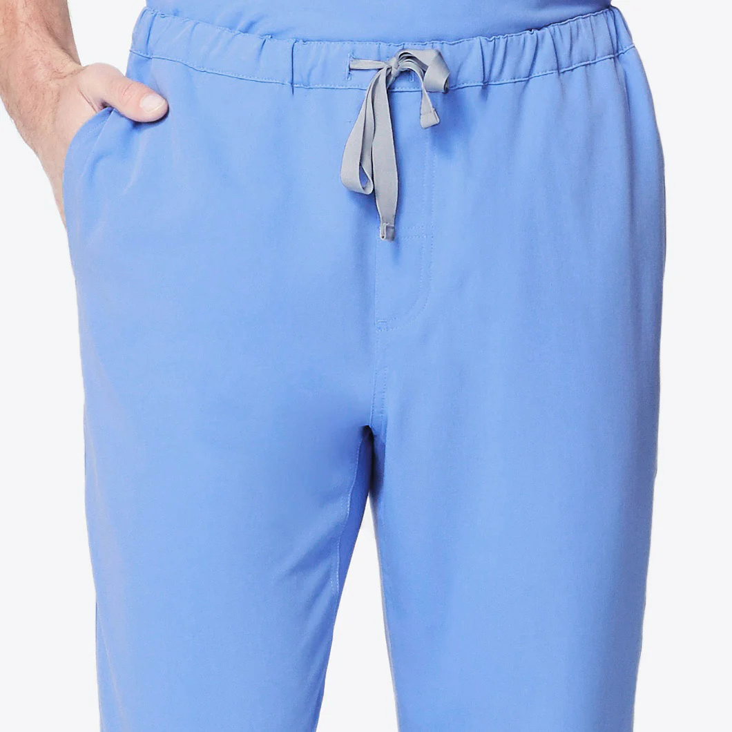 Men's Ceil Blue Pisco™ - Tall Basic Scrub Pants - Image 10