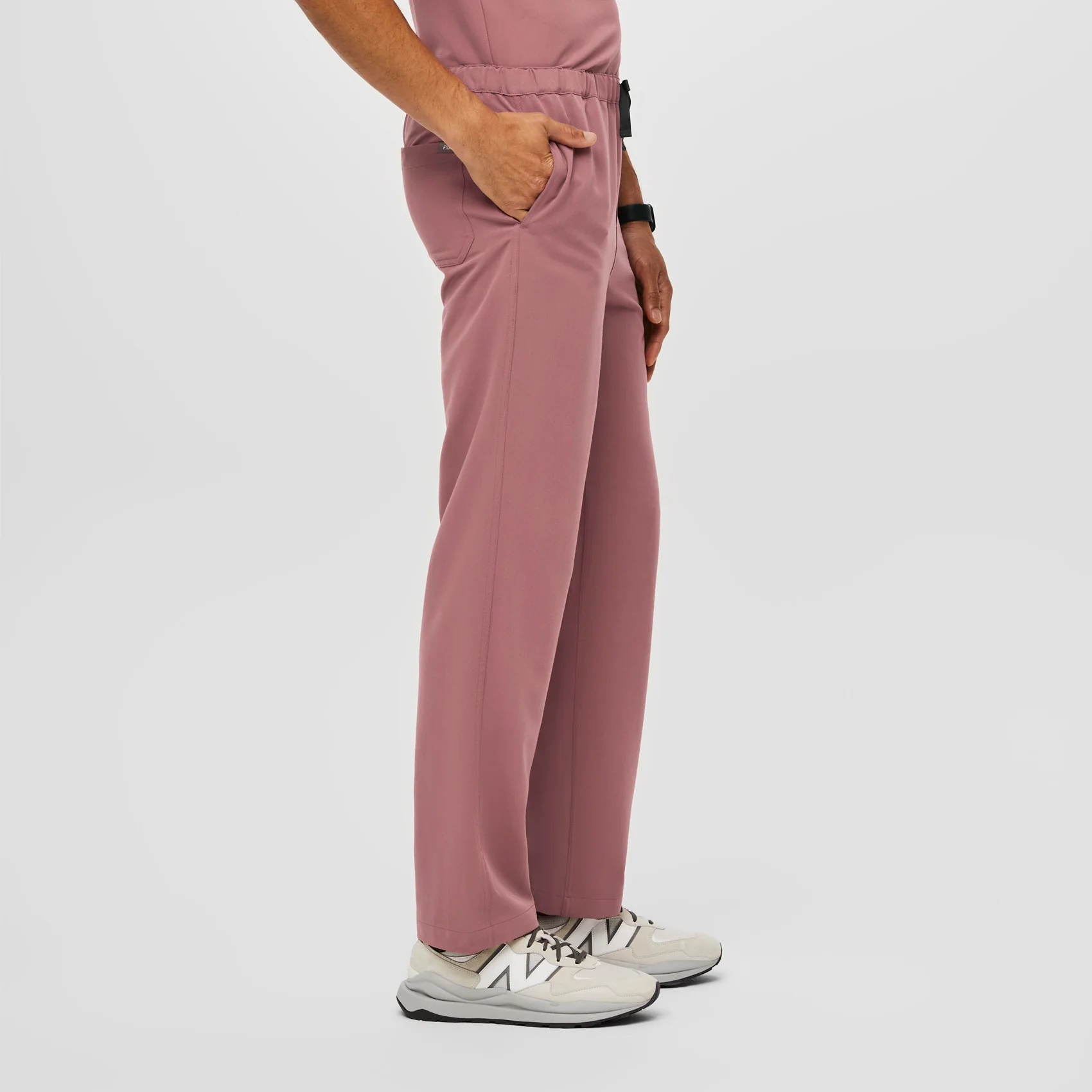 men's Mauve Pisco™- Tall Basic Scrub Pants - Image 3