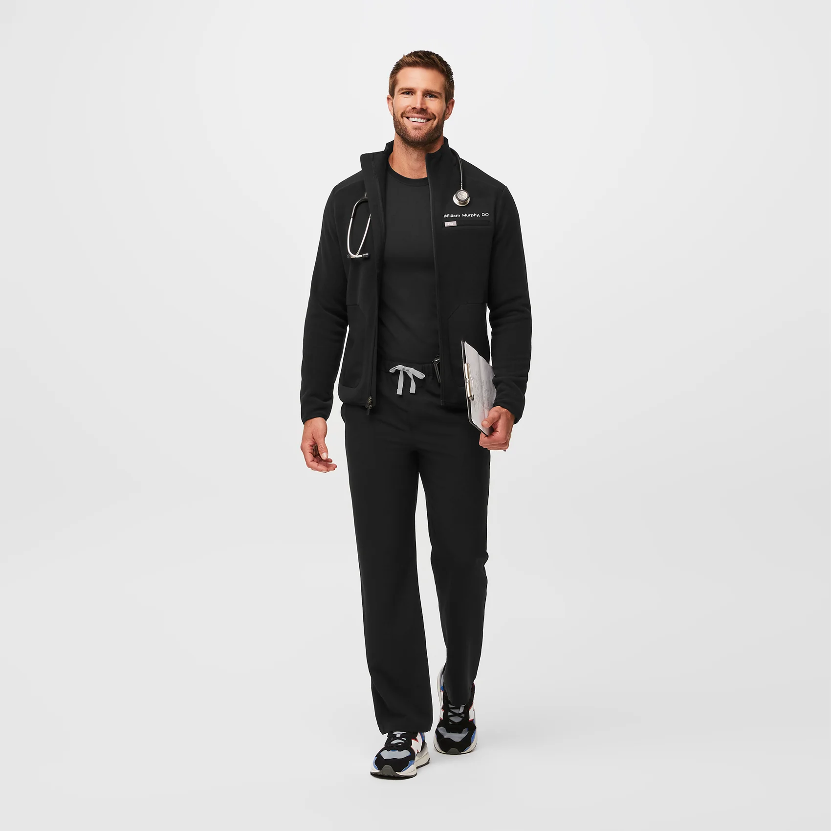 men's Black Pisco™ - Tall Basic Scrub Pants (3XL - 6XL) - Image 2