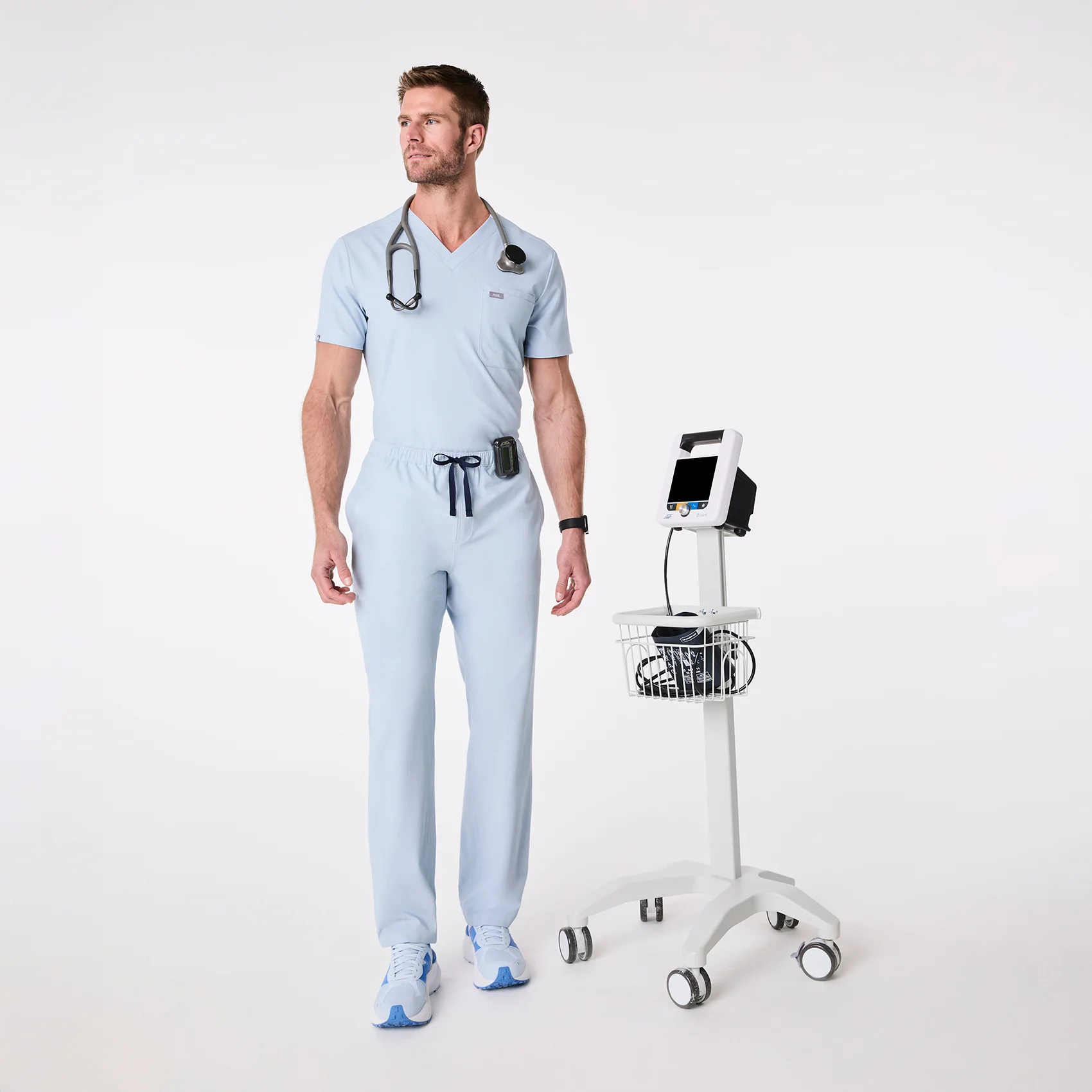 men's Chambray Pisco - Tall Basic Scrub Pant™ - Image 2