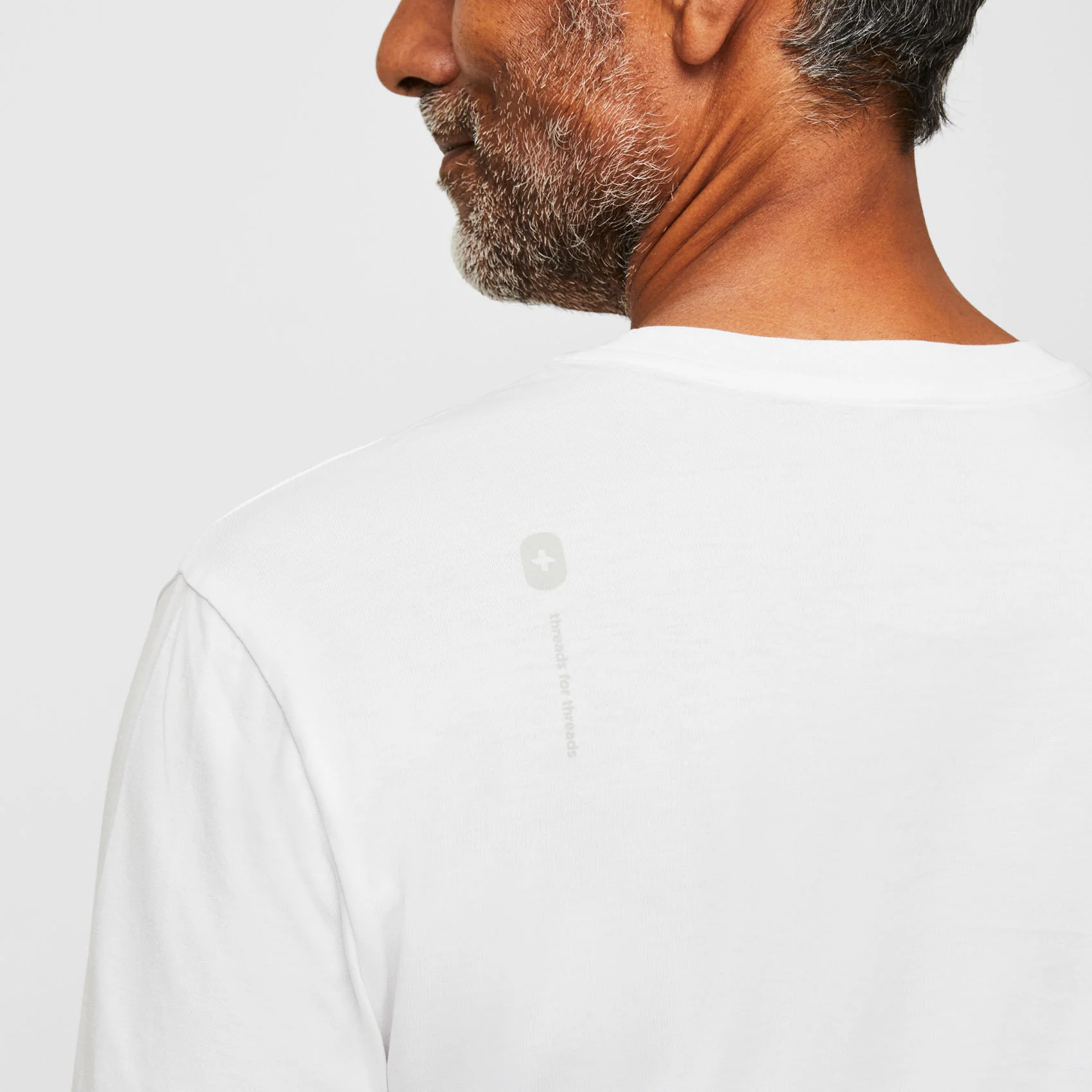 Men's White Supersoft - Longsleeve Underscrub - Image 3