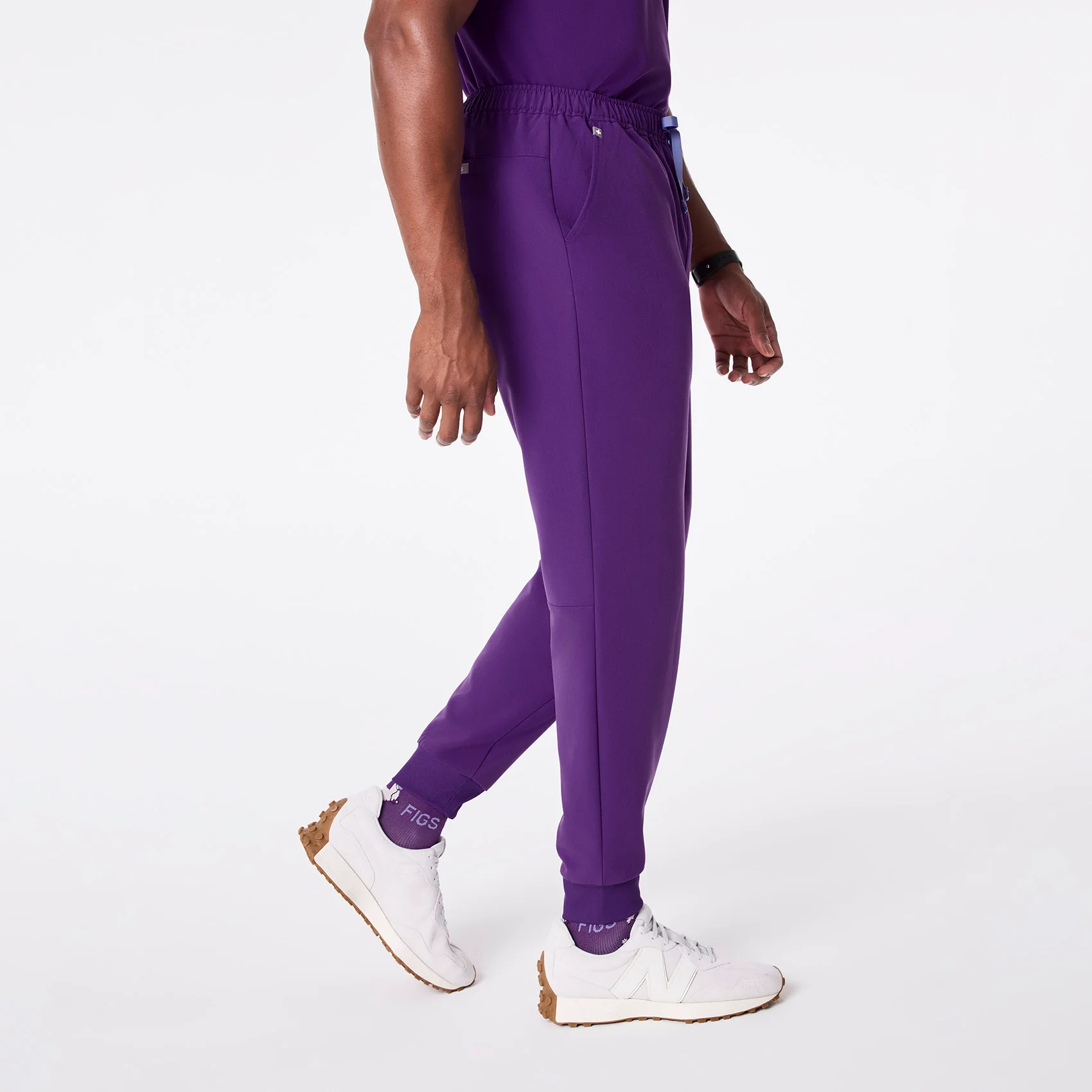 men's Digital Grape Tansen - Short Jogger Scrub Pant™ - Image 3