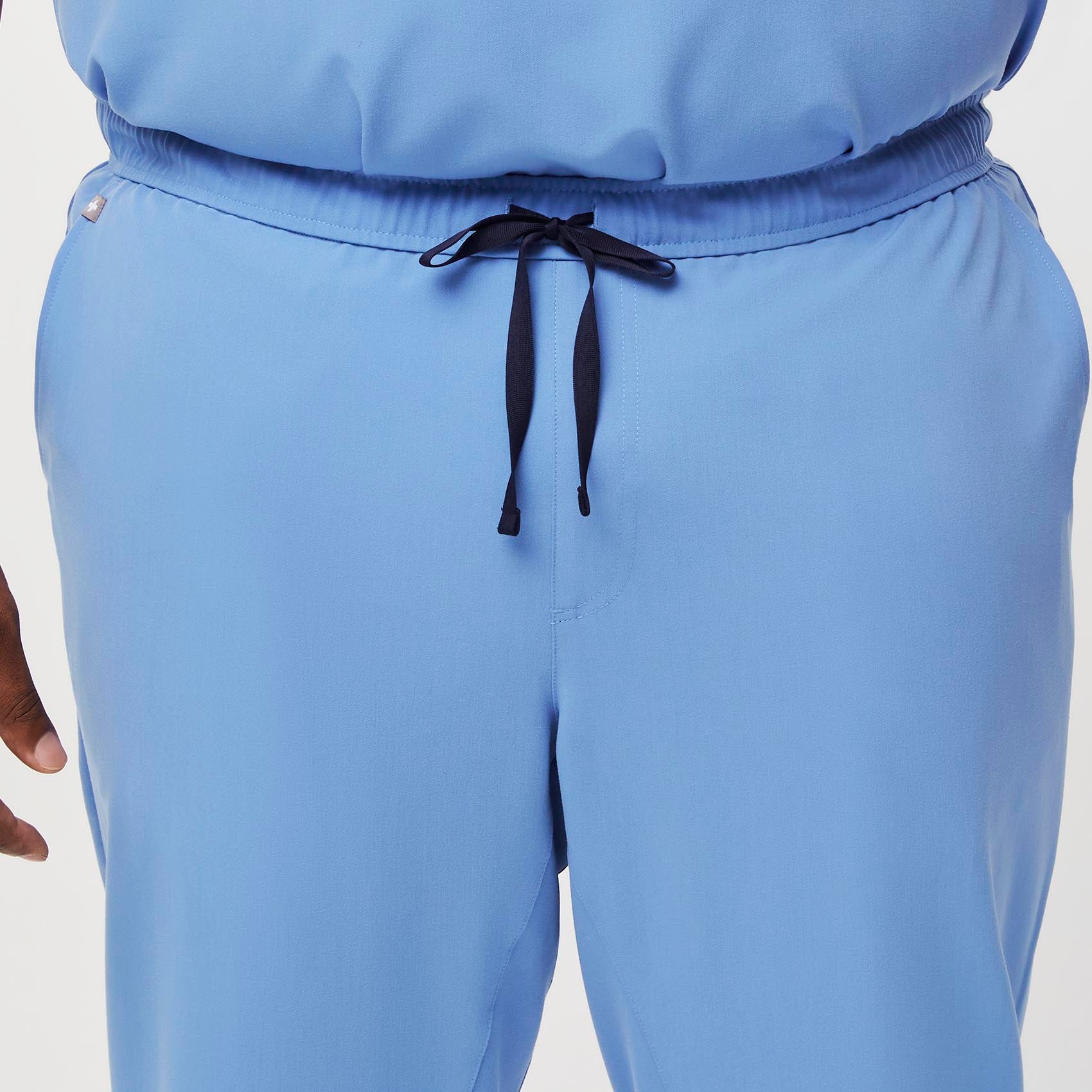 men's Ceil Blue Tansen™ - Short Jogger Scrub Pants (3XL - 6XL) - Image 5