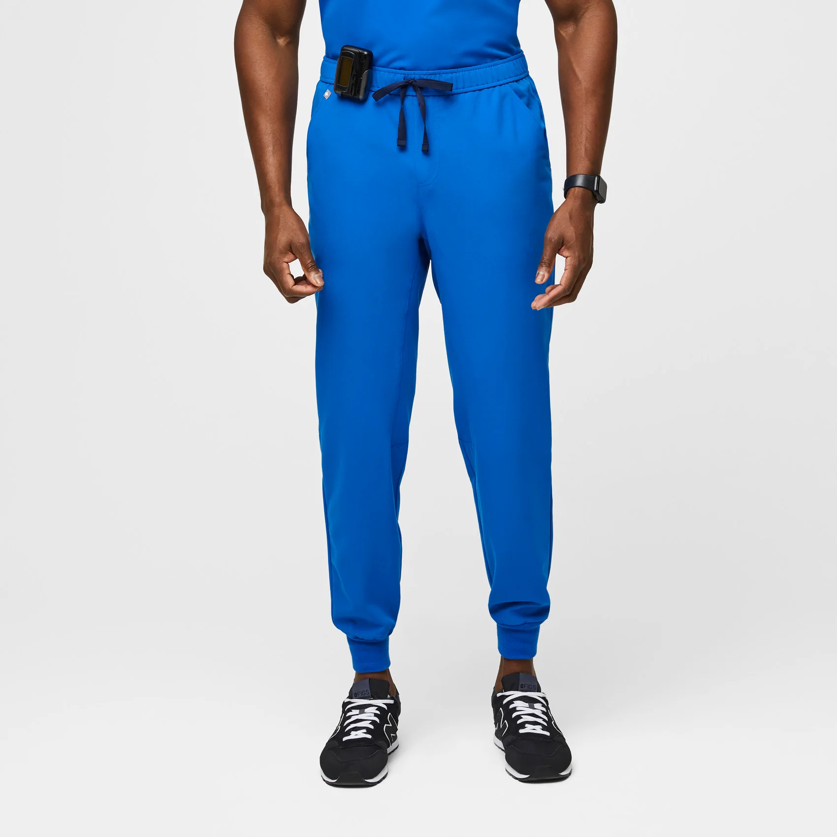 Men's Royal Blue Tansen™ - Short Jogger Scrub Pants