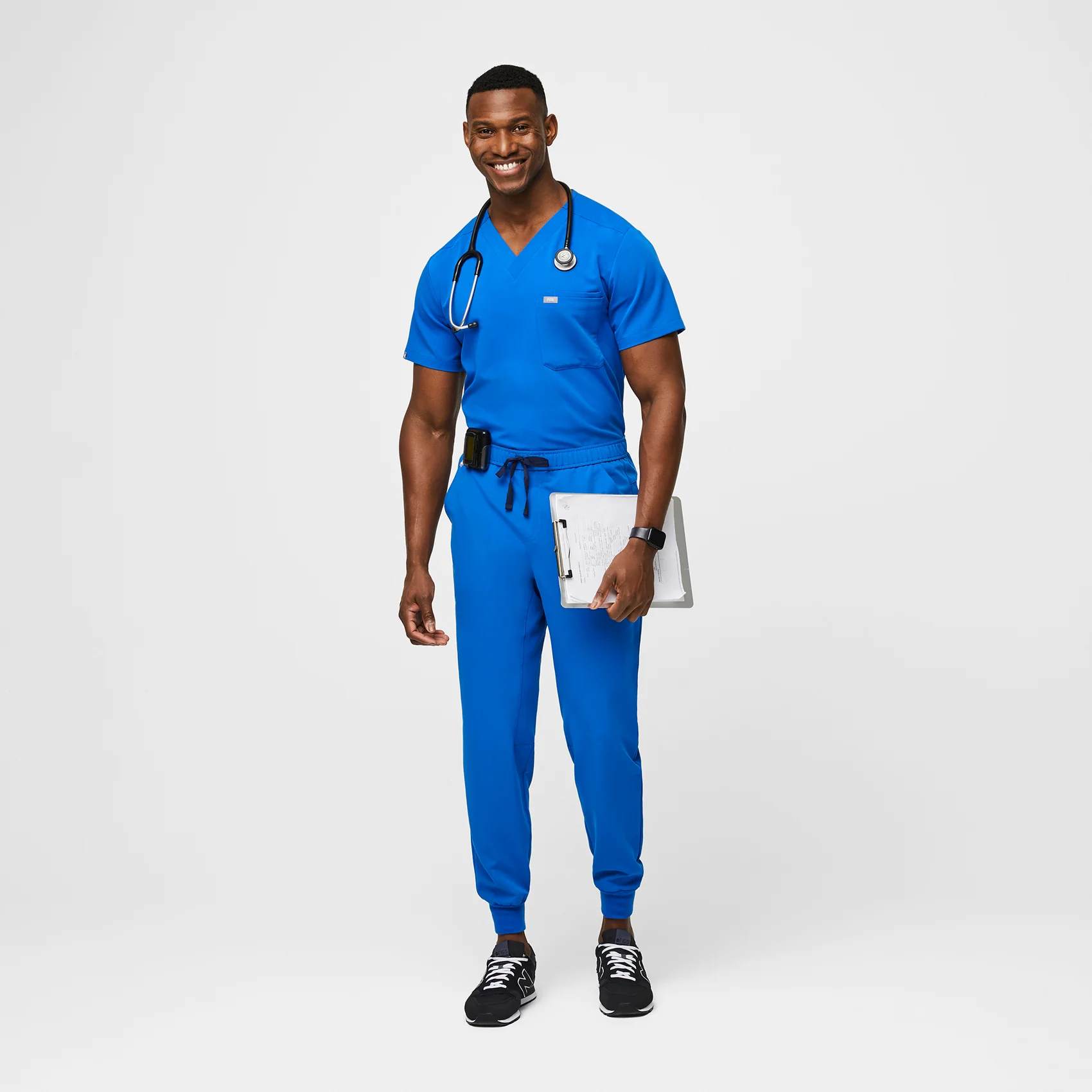Men's Royal Blue Tansen™ - Tall Jogger Scrub Pants - Image 2