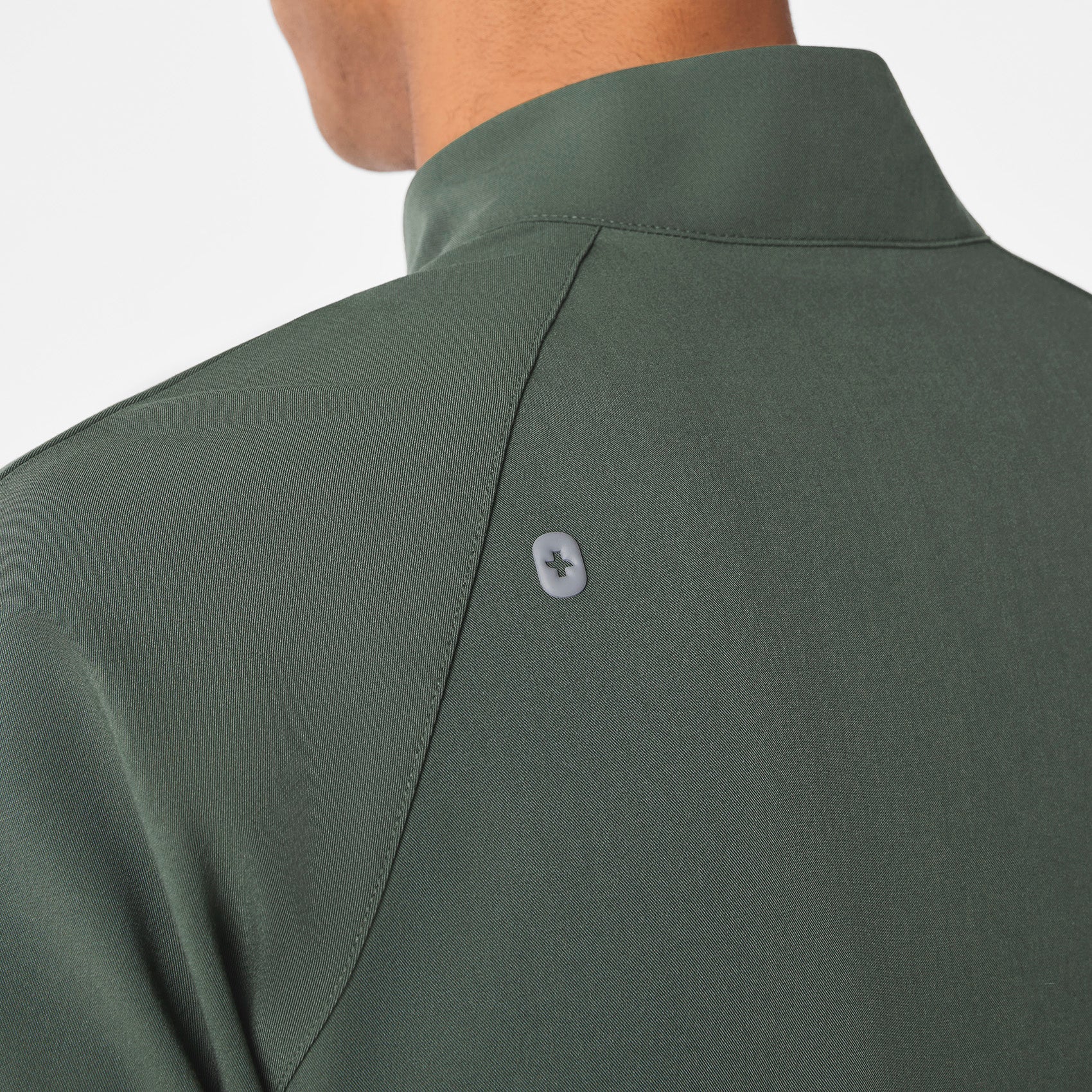 men's Moss Timmons - Mock Neck ¼ Zip Scrub Top - Image 6