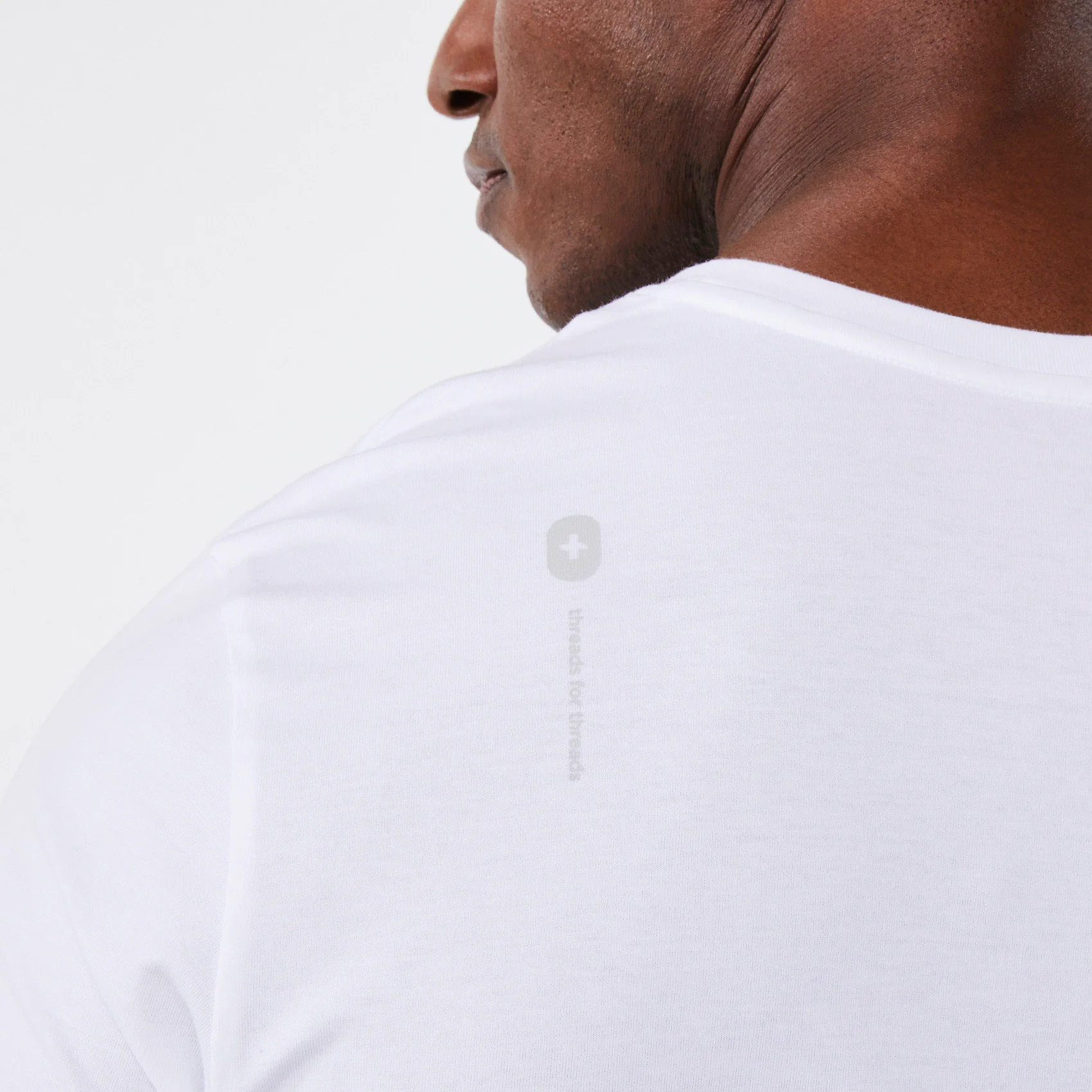 men's White VEG Supersoft - Shortsleeve Underscrub - Image 5