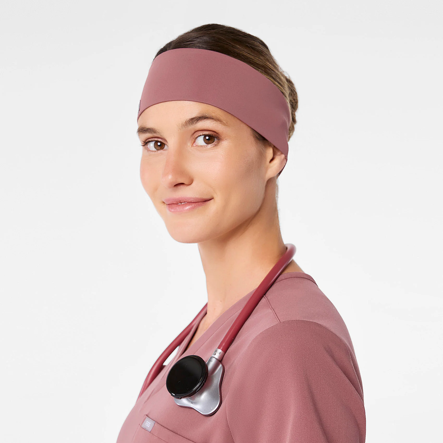 Mauve Cinched Headband - Image 2