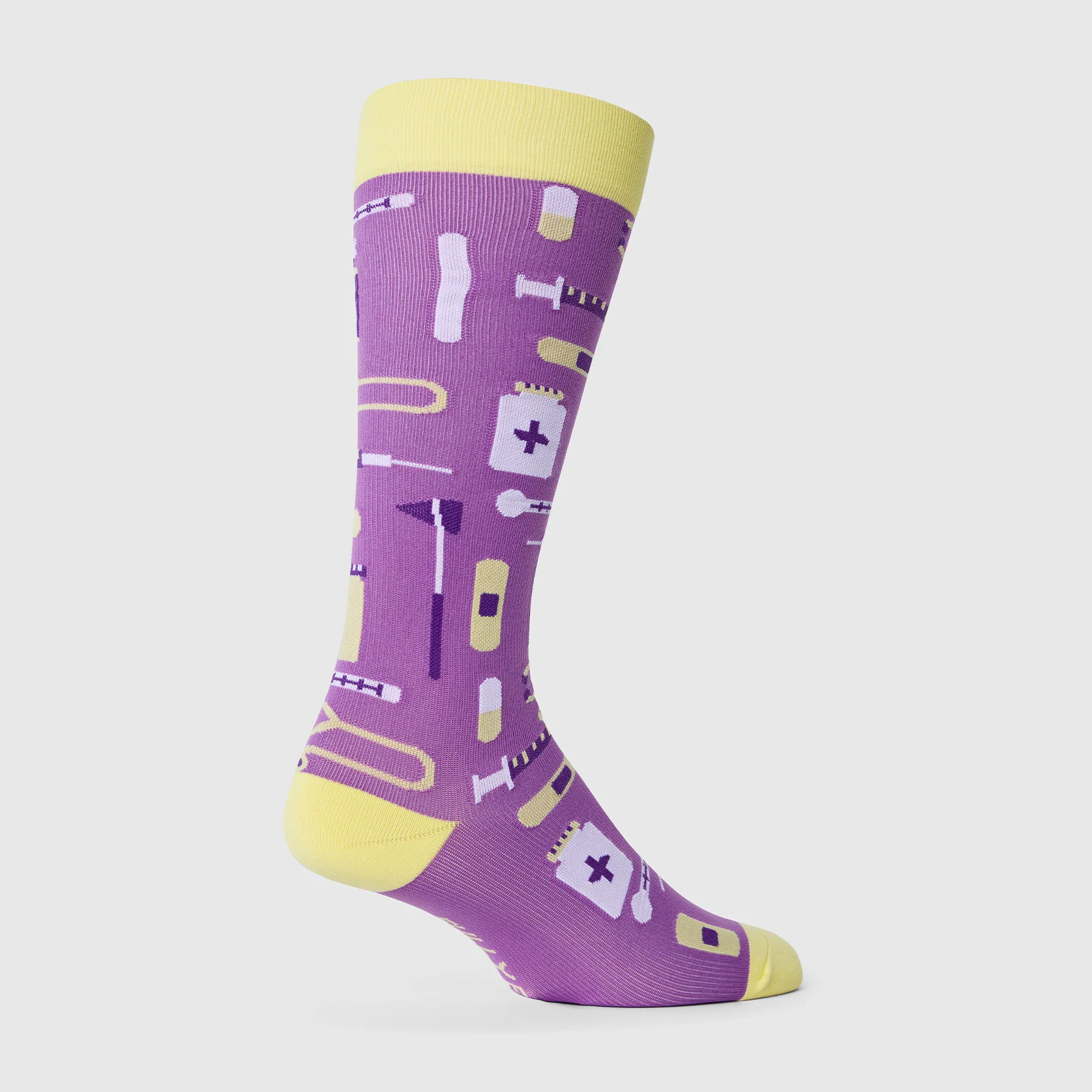 unisex Wild Iris Fully Equipped - Compression Socks - Image 4