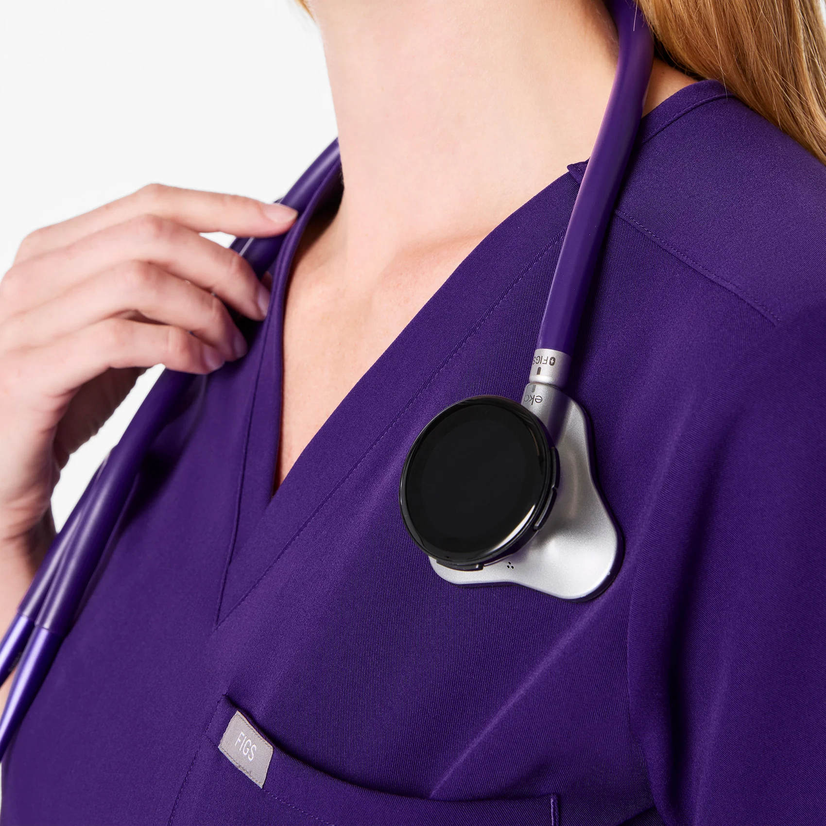 The Purple Pulse FIGS | Eko CORE 500 Digital Stethoscope Set™ - Image 9