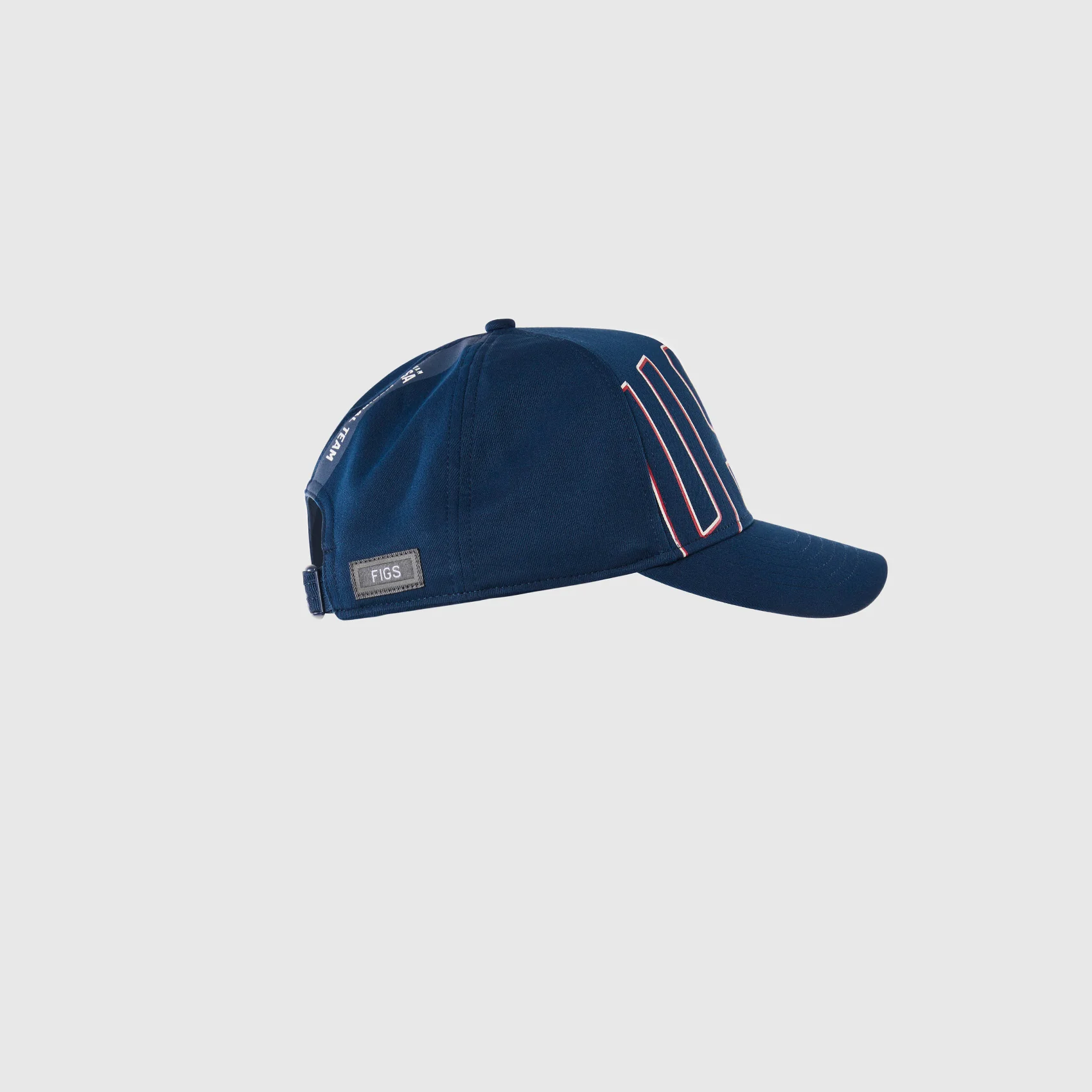 unisex Team USA Blue FIGS x Team USA Baseball Cap - Image 2