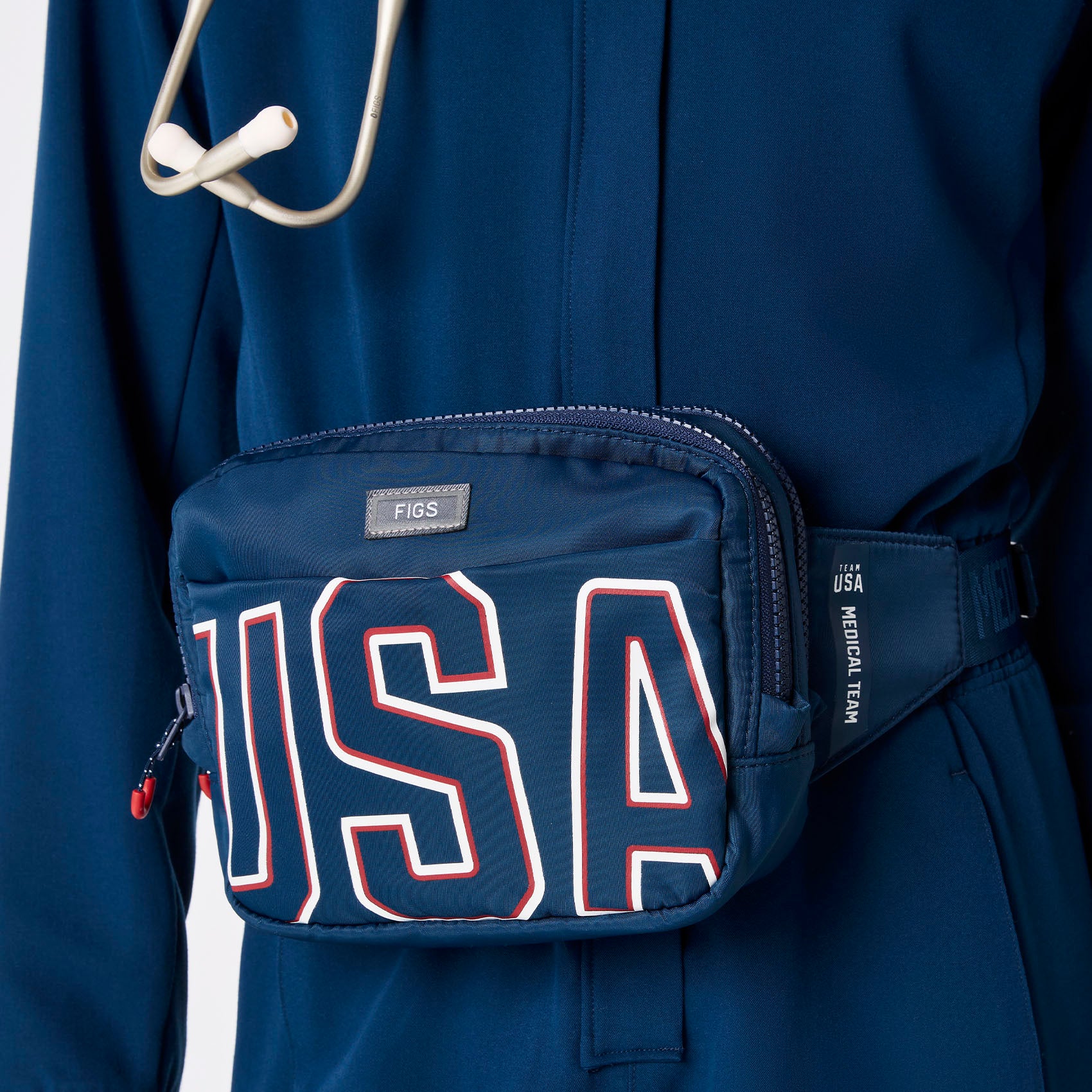 Team USA Blue FIGS x Team USA - Belt Bag - Image 9