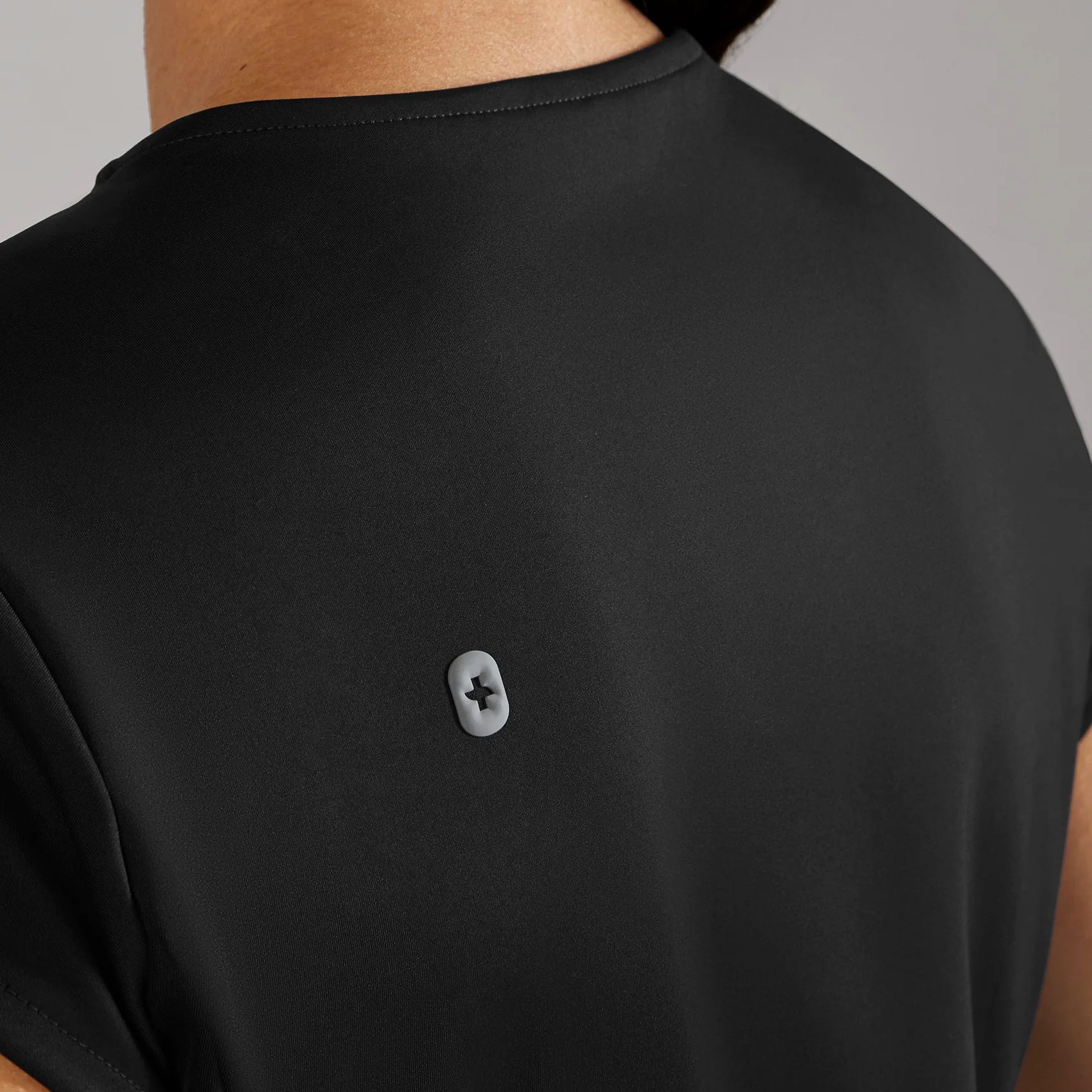 women's Black Alma FORMx Slim Crewneck Tunic - Scrub Top™ - Image 5