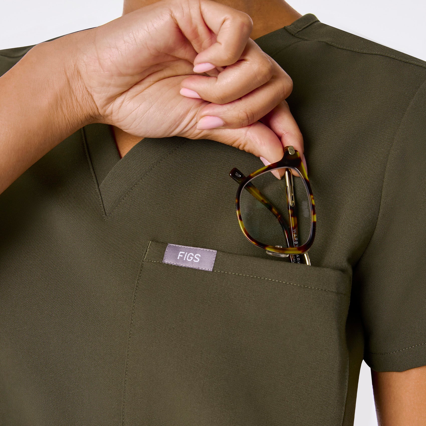 women's Spruce Catarina - One-Pocket Scrub Top™ - Image 6