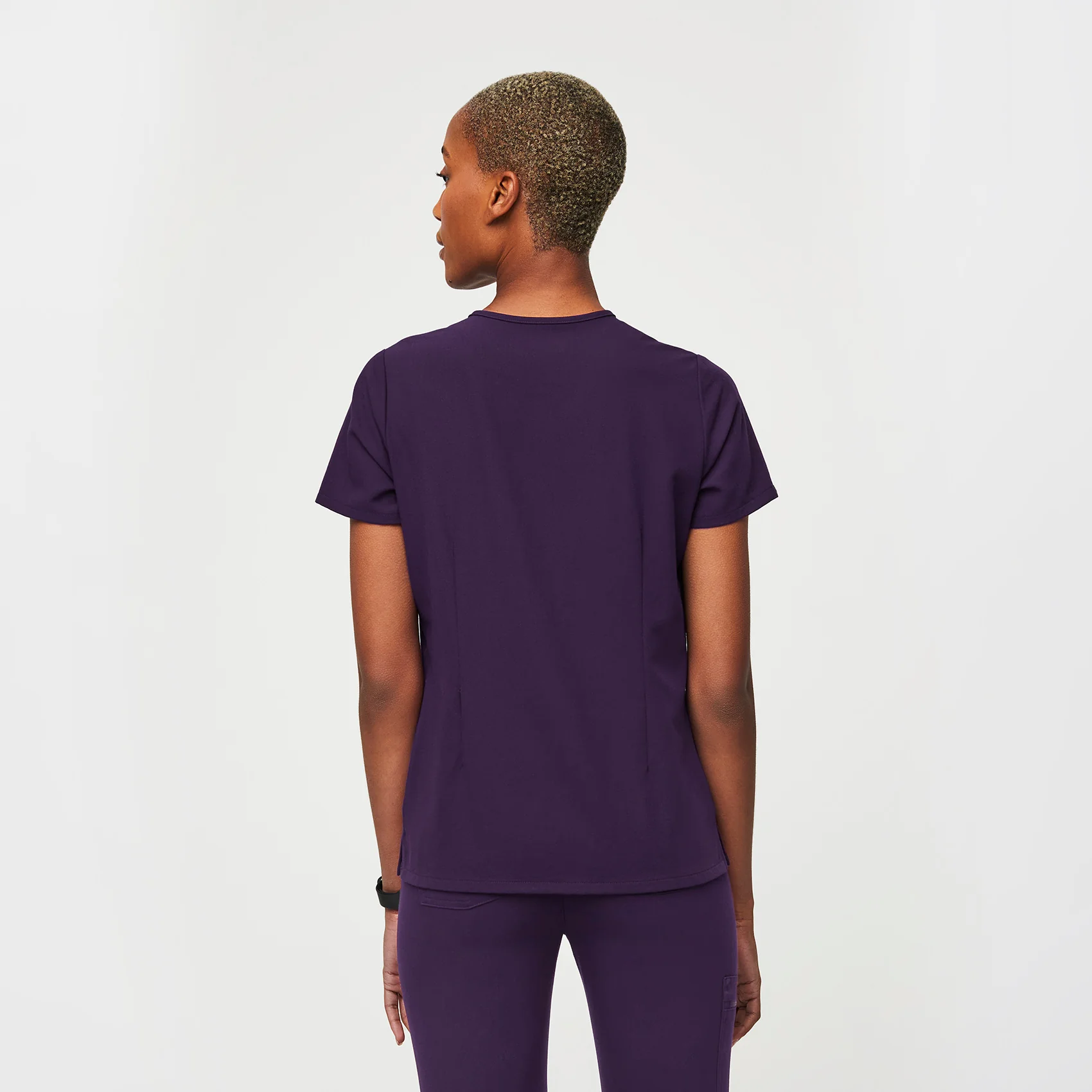 women's Purple Jam Catarina™ - One-Pocket Scrub Top - Image 4