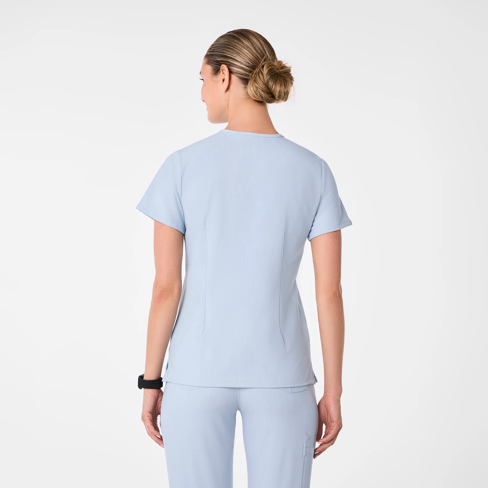 women's Chambray Catarina - One-Pocket Scrub Top™ - Image 4
