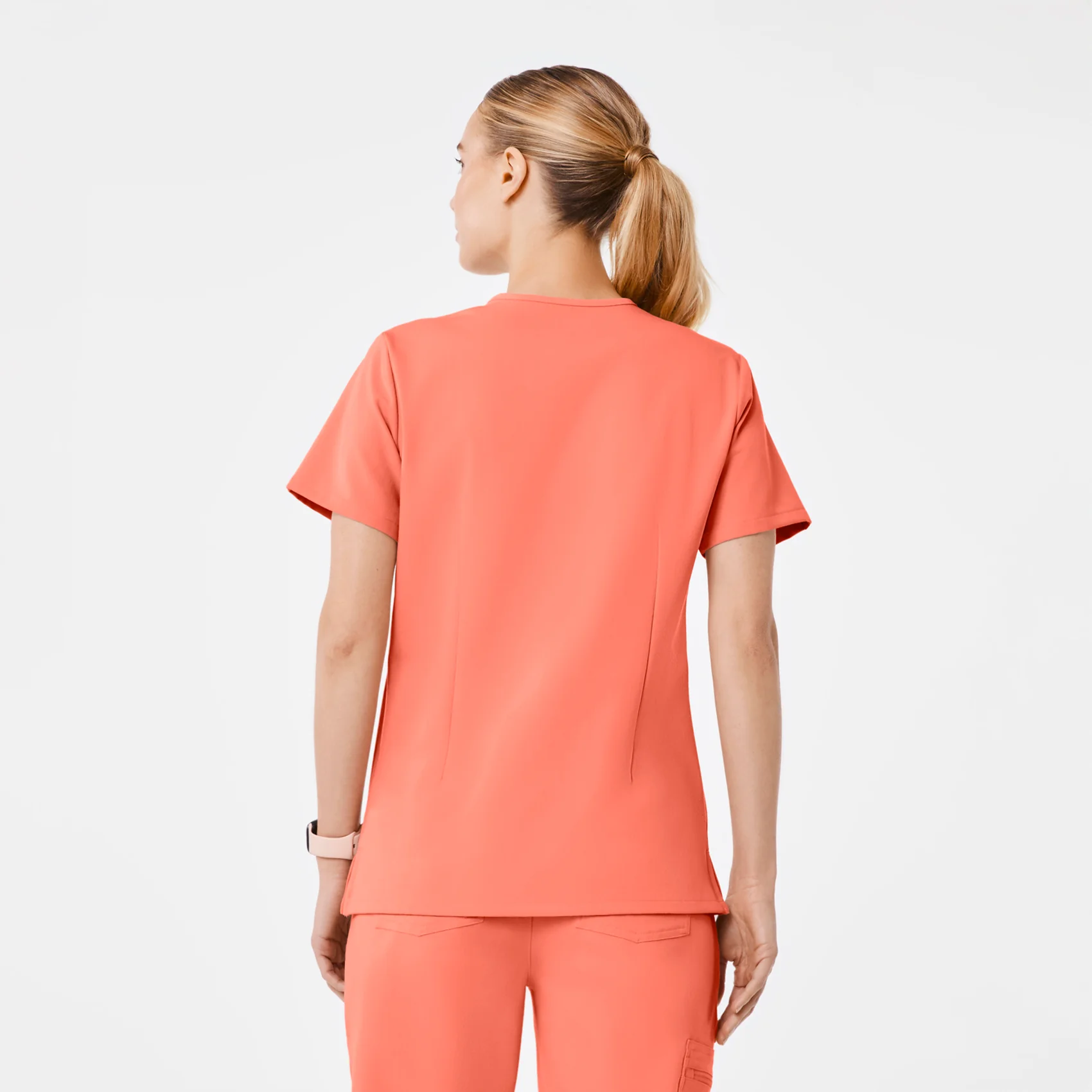 women's Sunset Drift Catarina - One-Pocket Scrub Top™ - Image 4