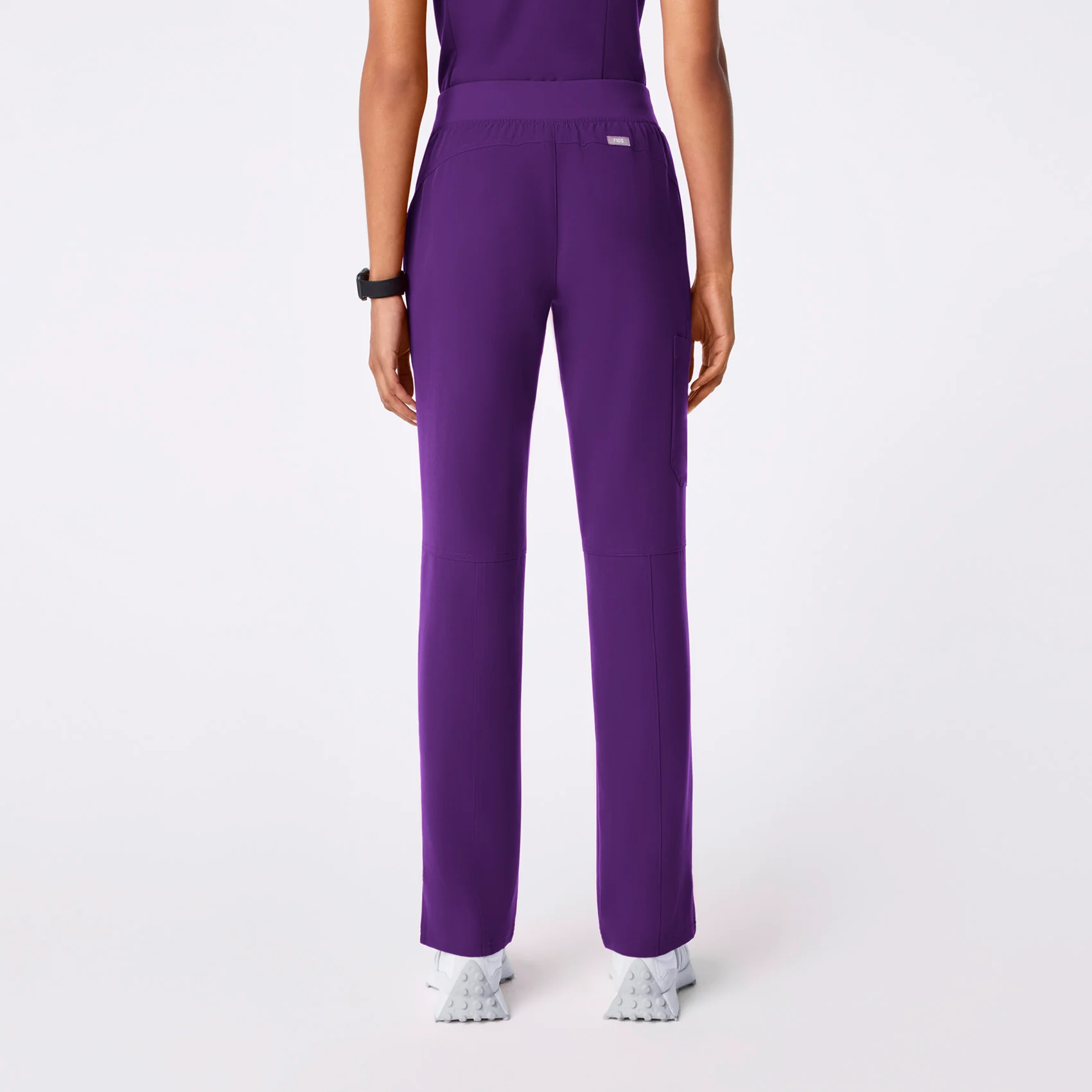 women's Digital Grape Kade - Petite Cargo Scrub Pant™ - Image 4
