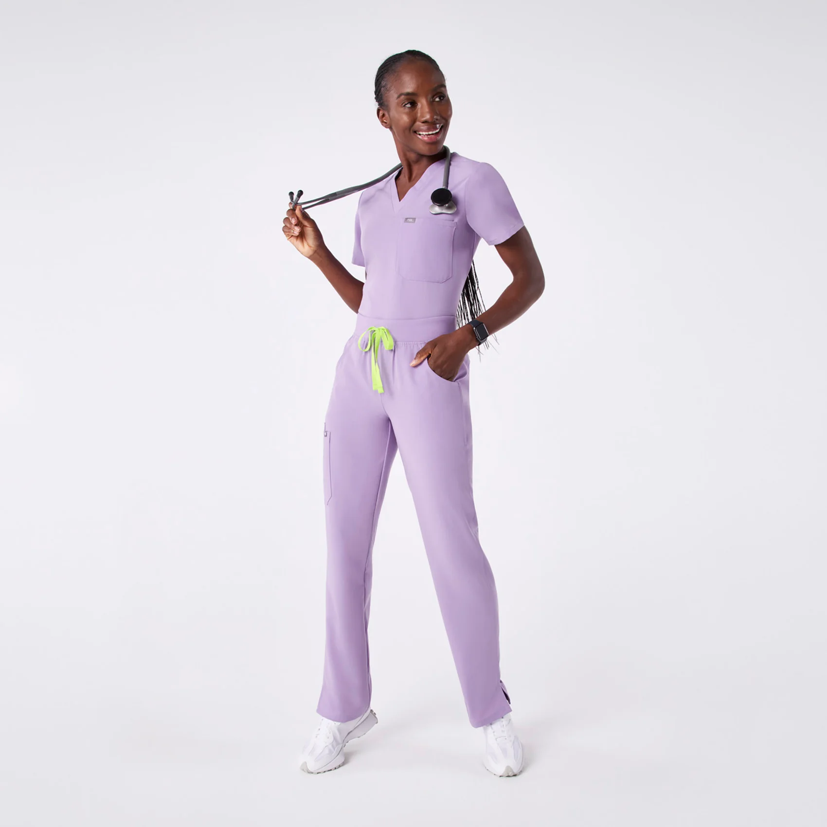 women's Lavender Dew Kade - Cargo Scrub Pant™ - Image 2