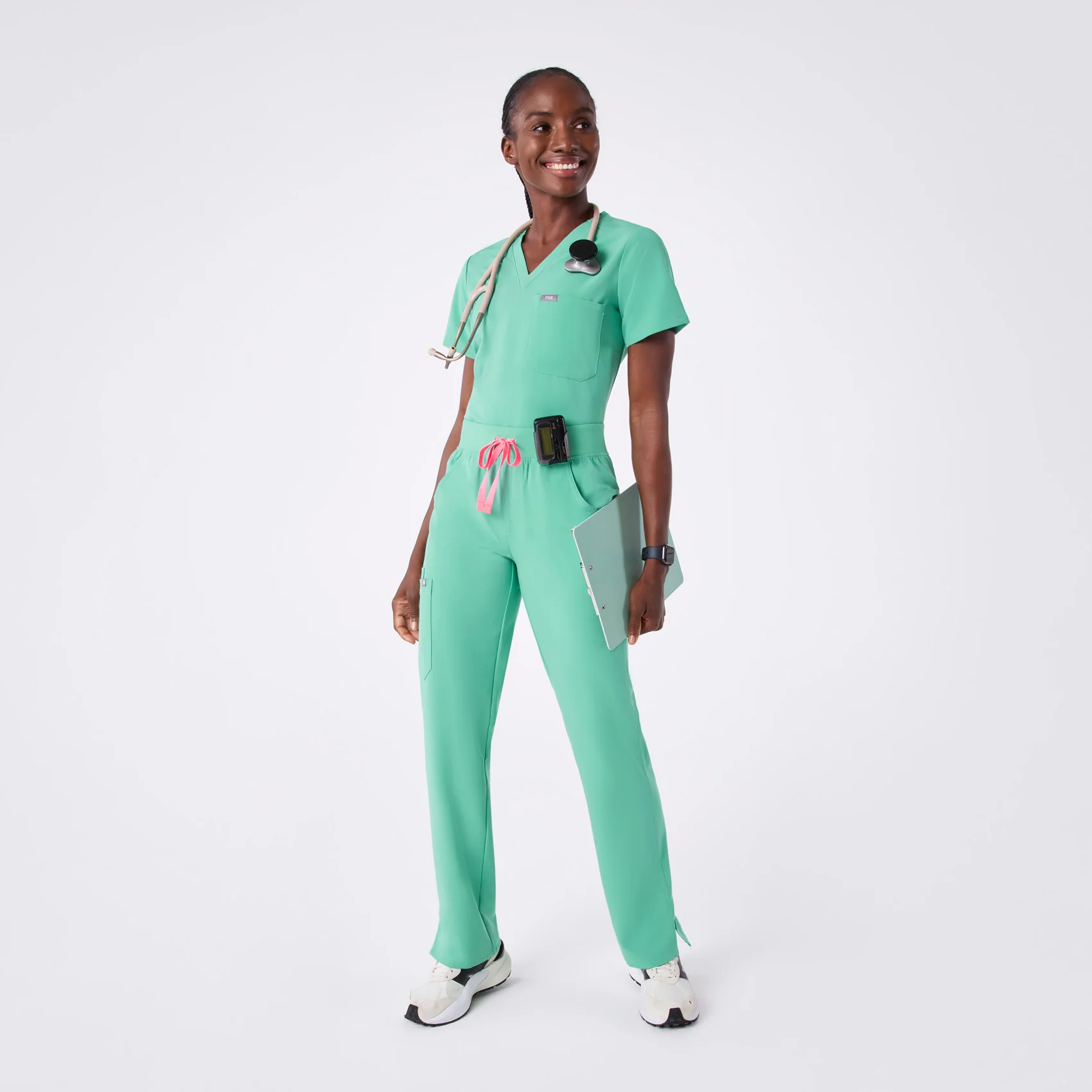 women's Surgical Green Kade - Tall Cargo Scrub Pant™ - Image 2