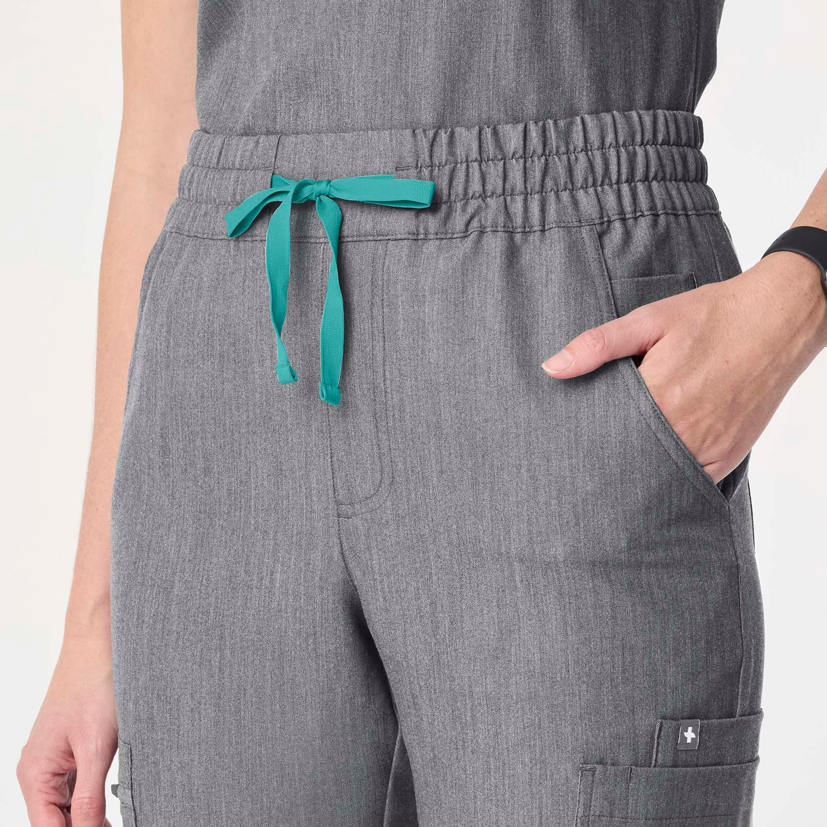 women's Graphite High Waisted Dowa - Scrub Pant (3XL-6XL) - Image 6