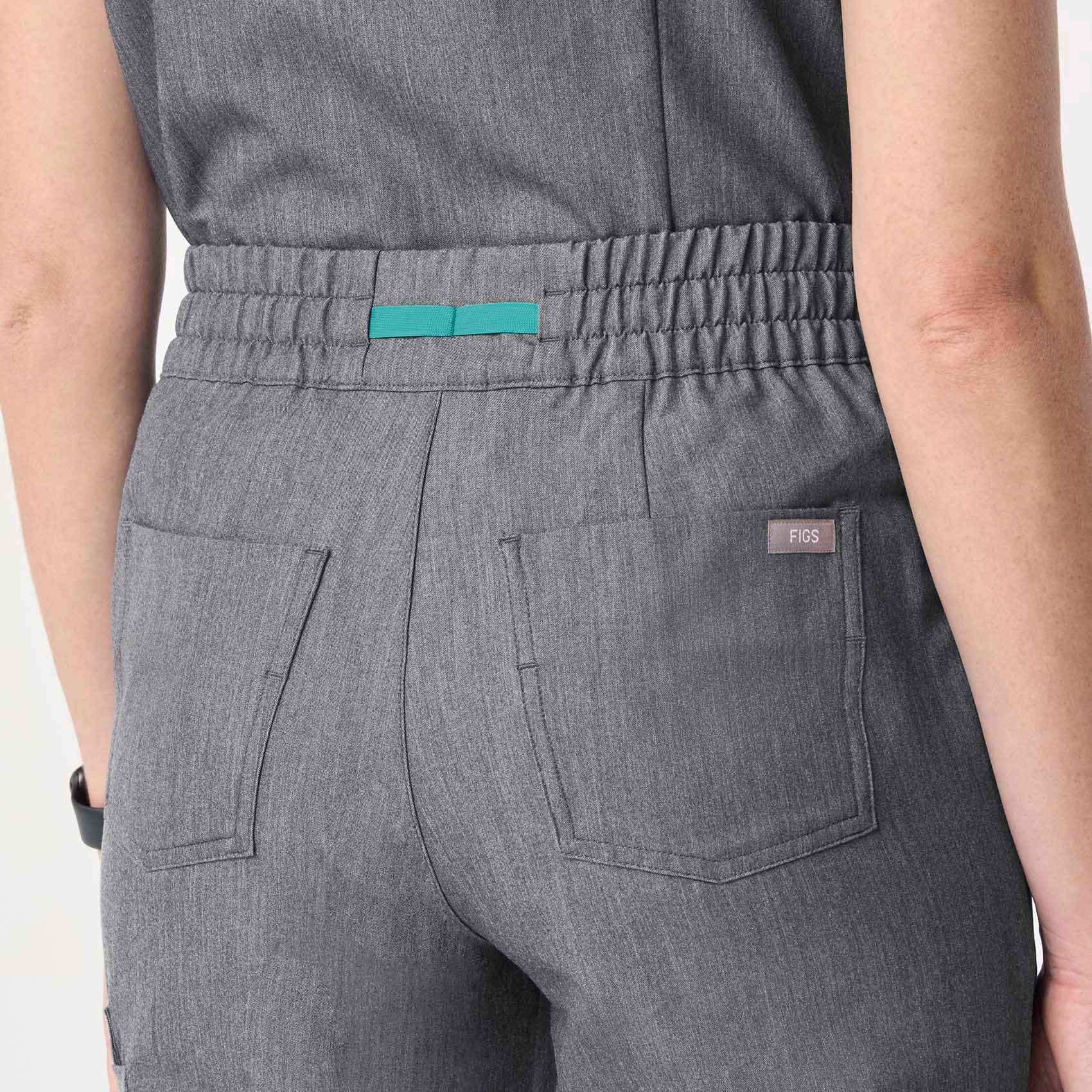 women's Graphite High Waisted Dowa - Petite Scrub Pant - Image 5